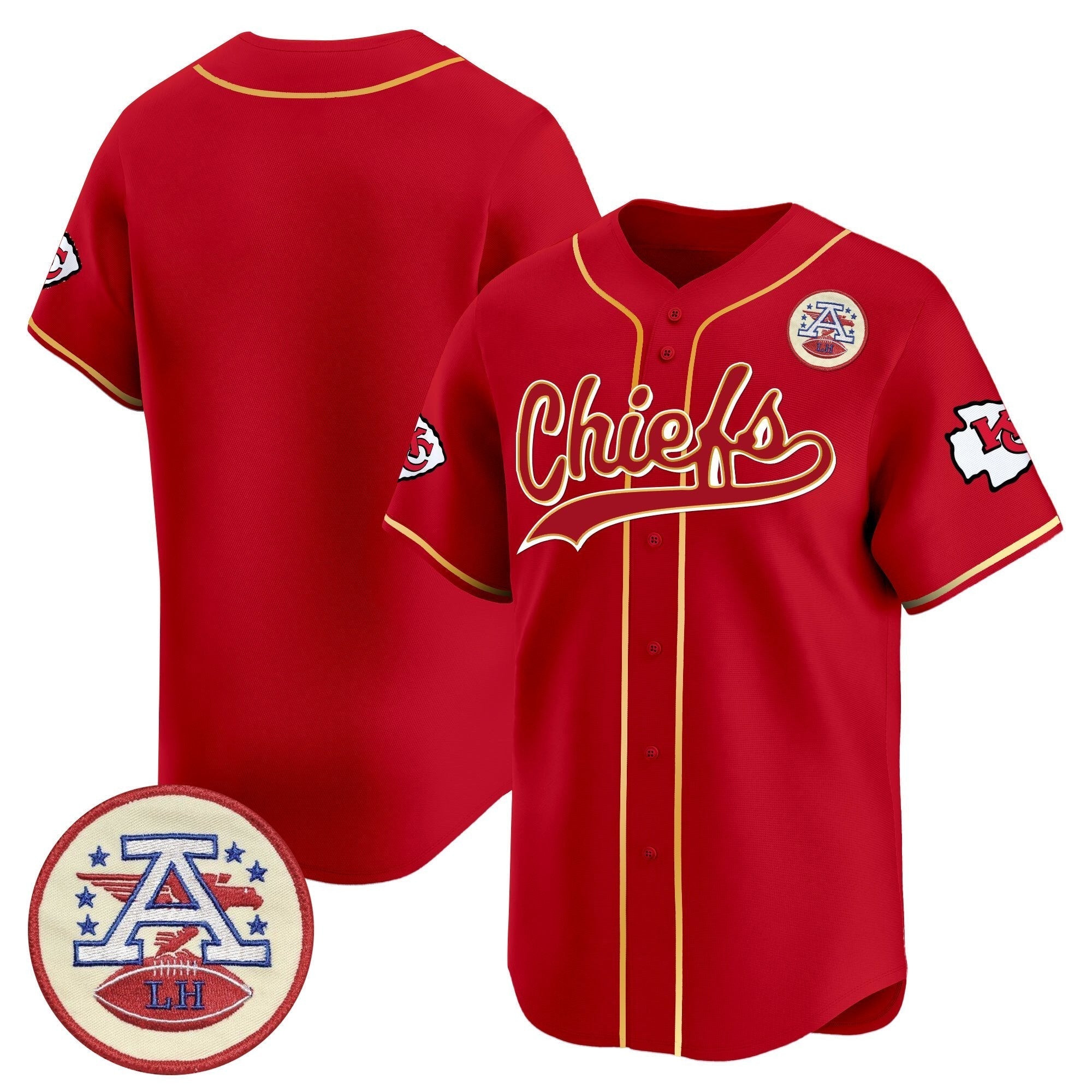 KC 2025 Vapor Baseball Jersey - All Stitched