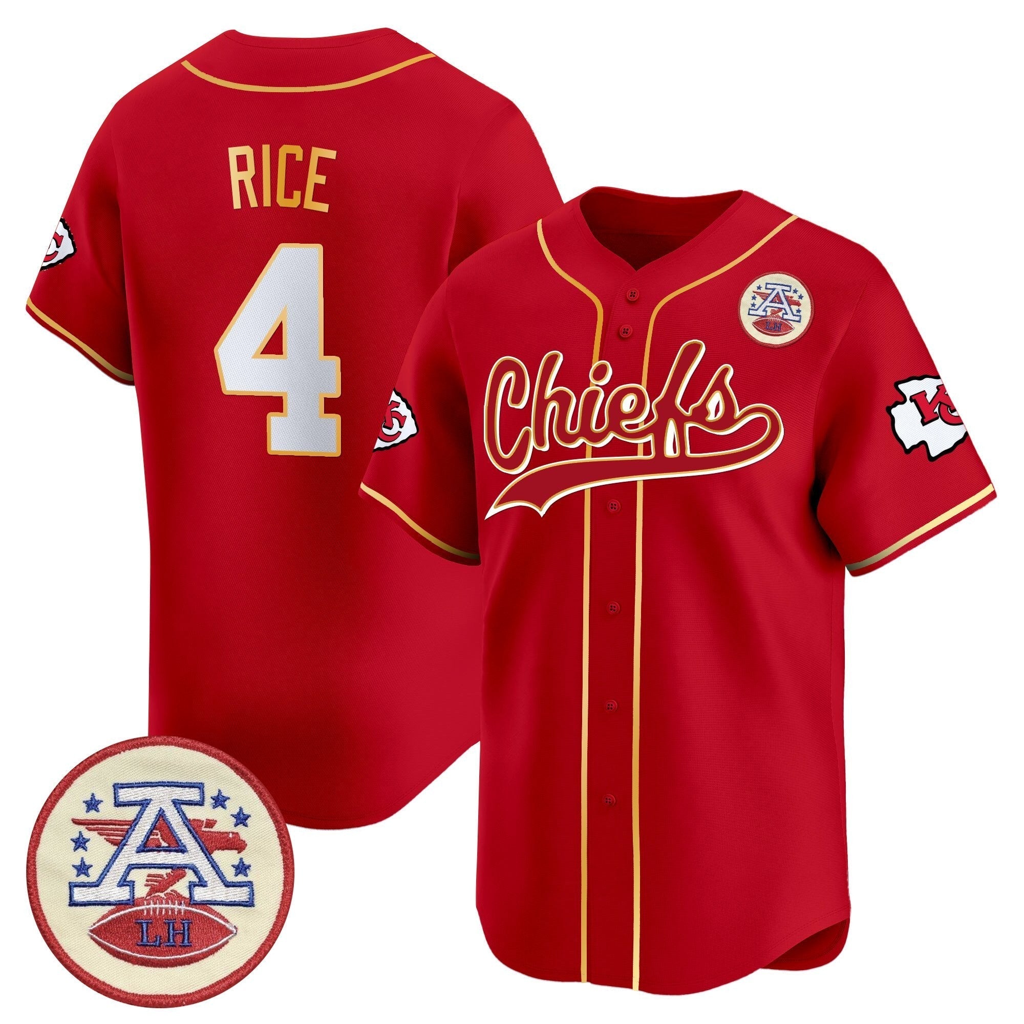 KC 2025 Vapor Baseball Jersey - All Stitched