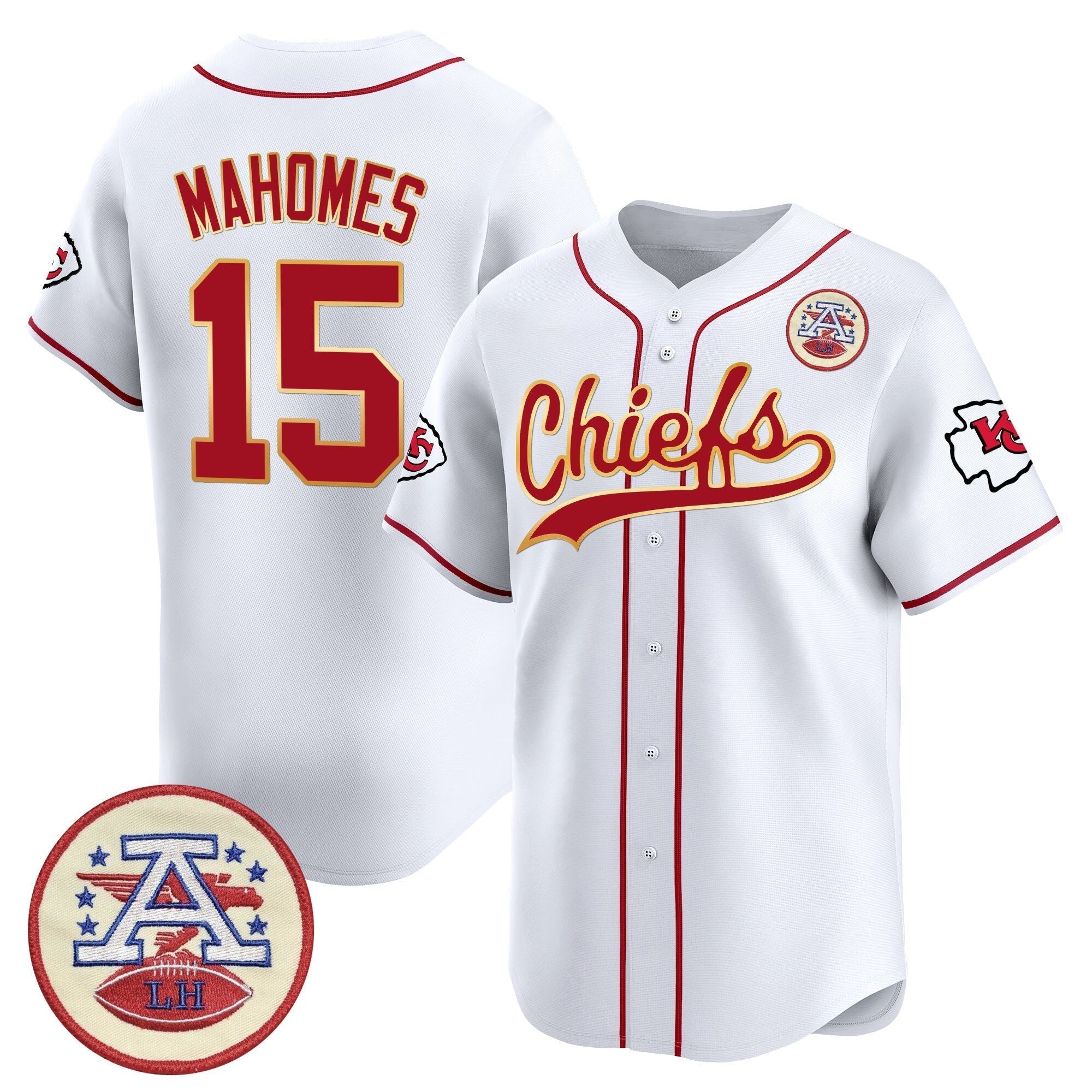 KC 2025 Vapor Baseball Jersey - All Stitched
