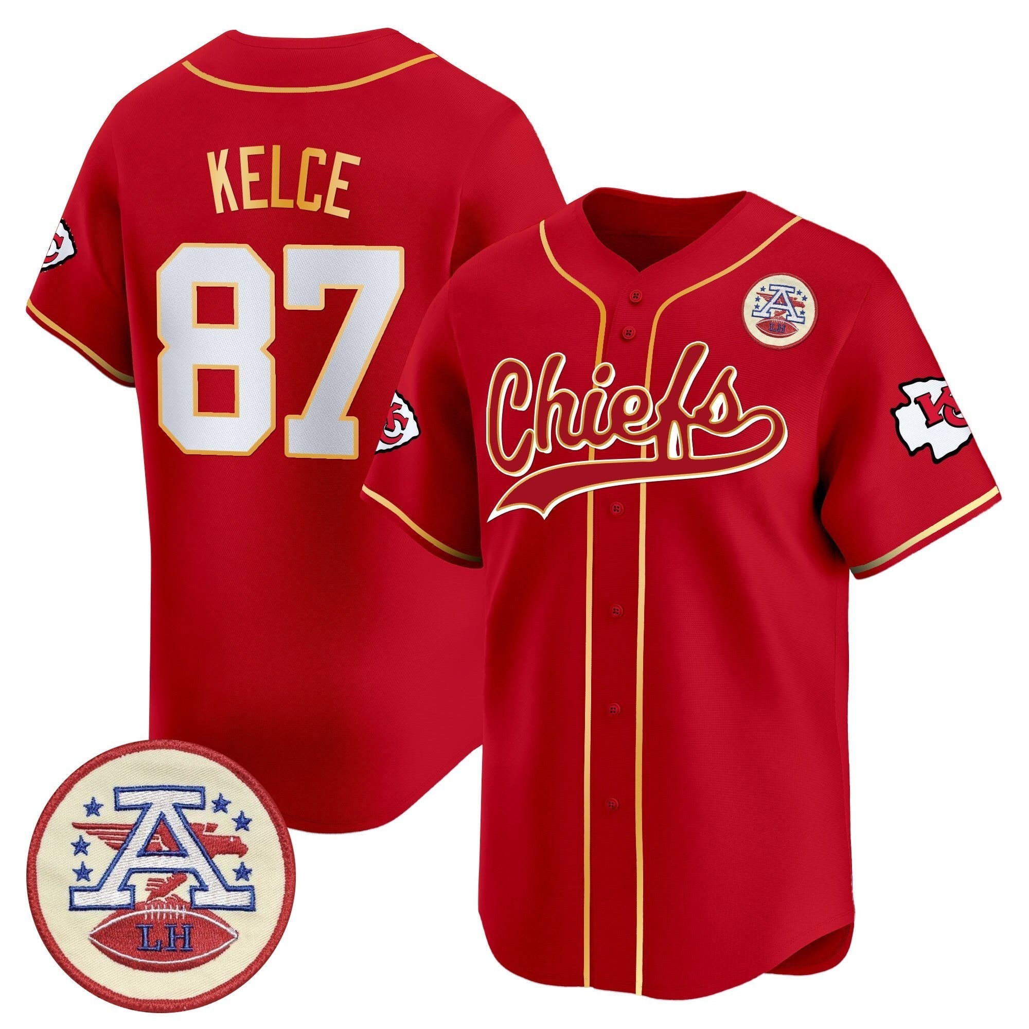 KC 2025 Vapor Baseball Jersey - All Stitched