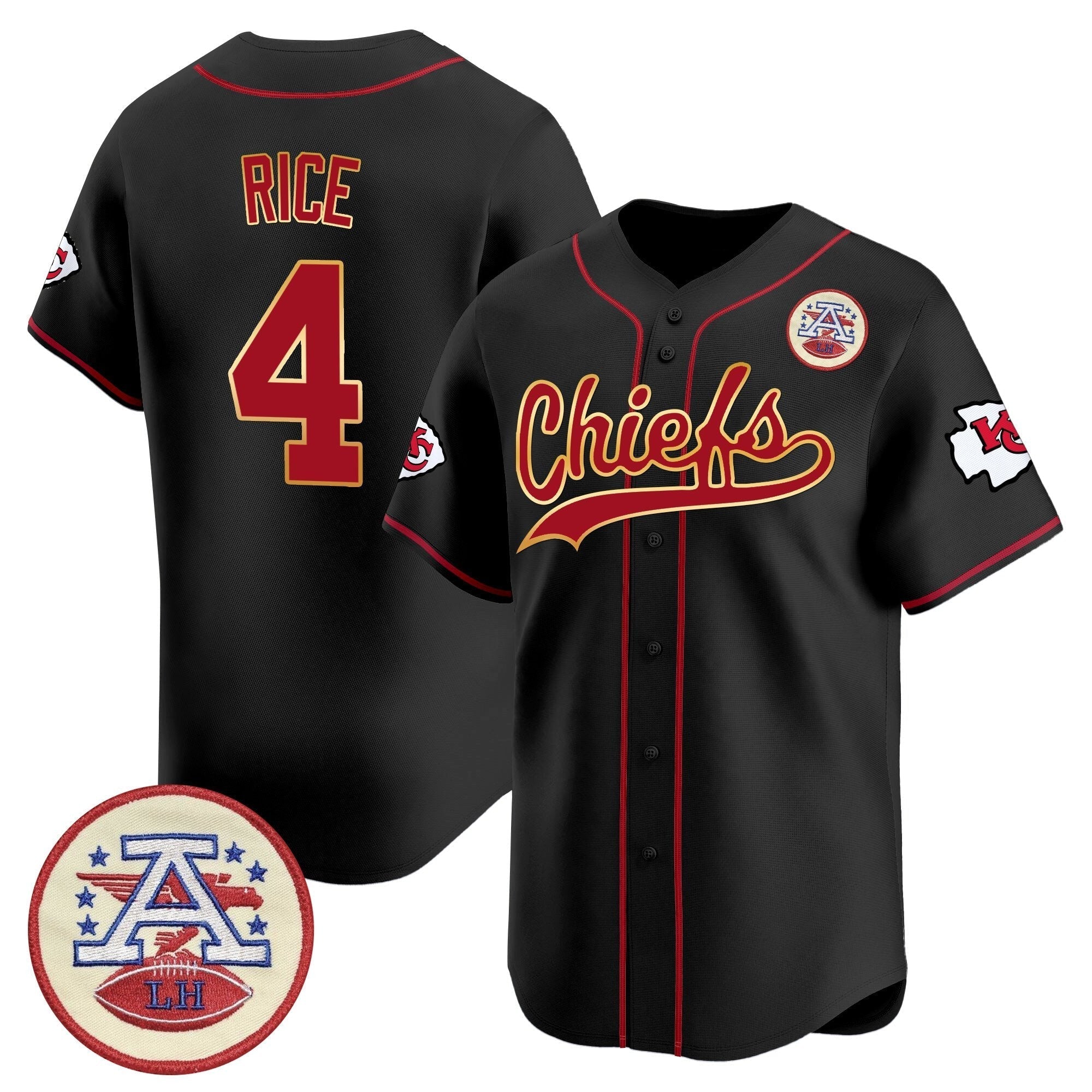 KC 2025 Vapor Baseball Jersey - All Stitched