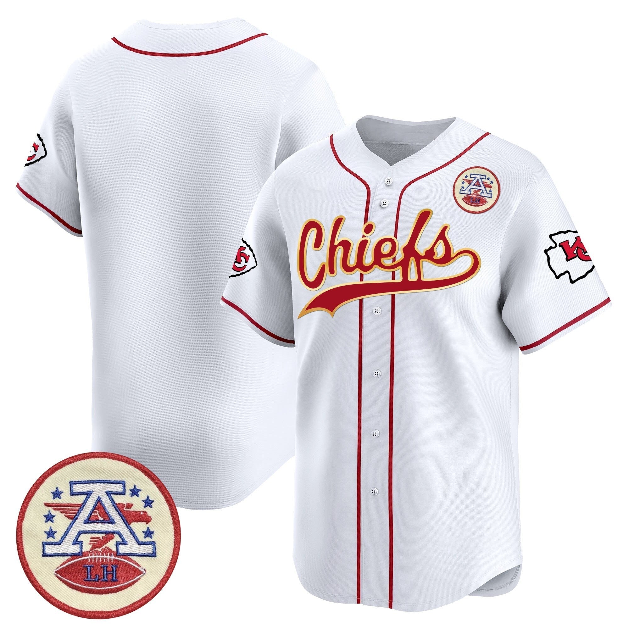 KC 2025 Vapor Baseball Jersey - All Stitched