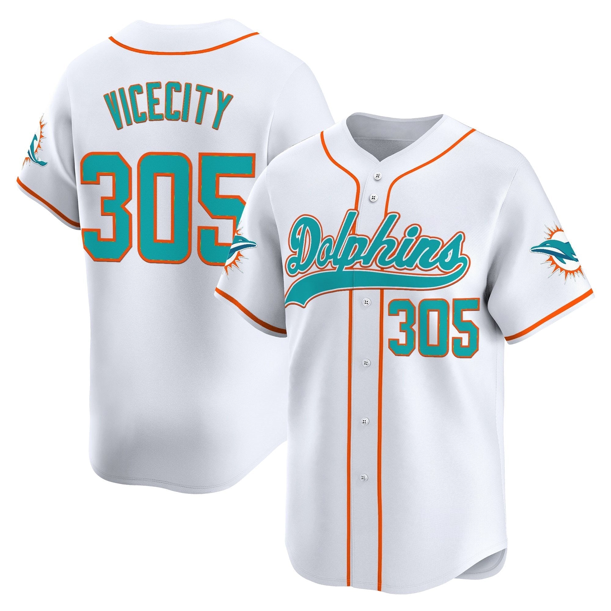 MIA 2025 Vapor Baseball Jersey - All Stitched