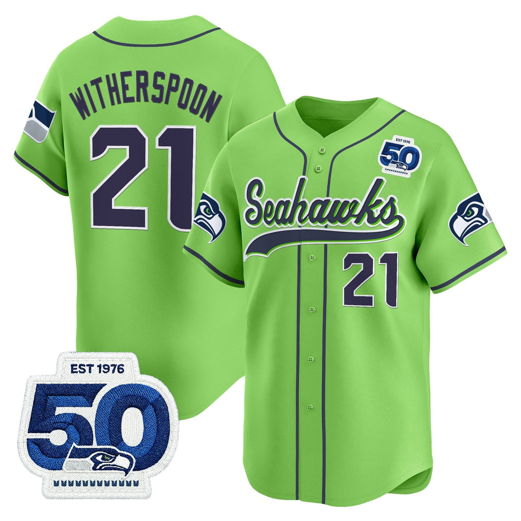 SEA 50th Anniversary Vapor Baseball Jersey - All Stitched