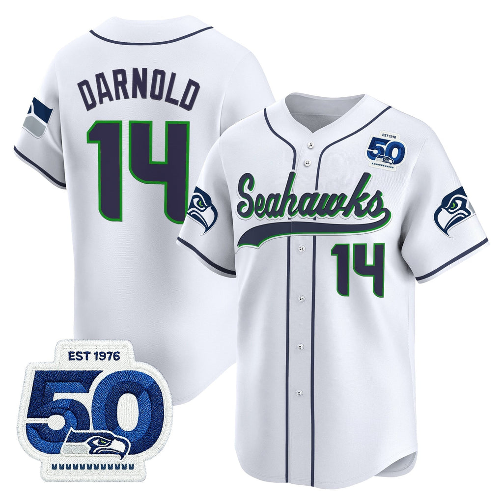 SEA 50th Anniversary Vapor Baseball Jersey - All Stitched