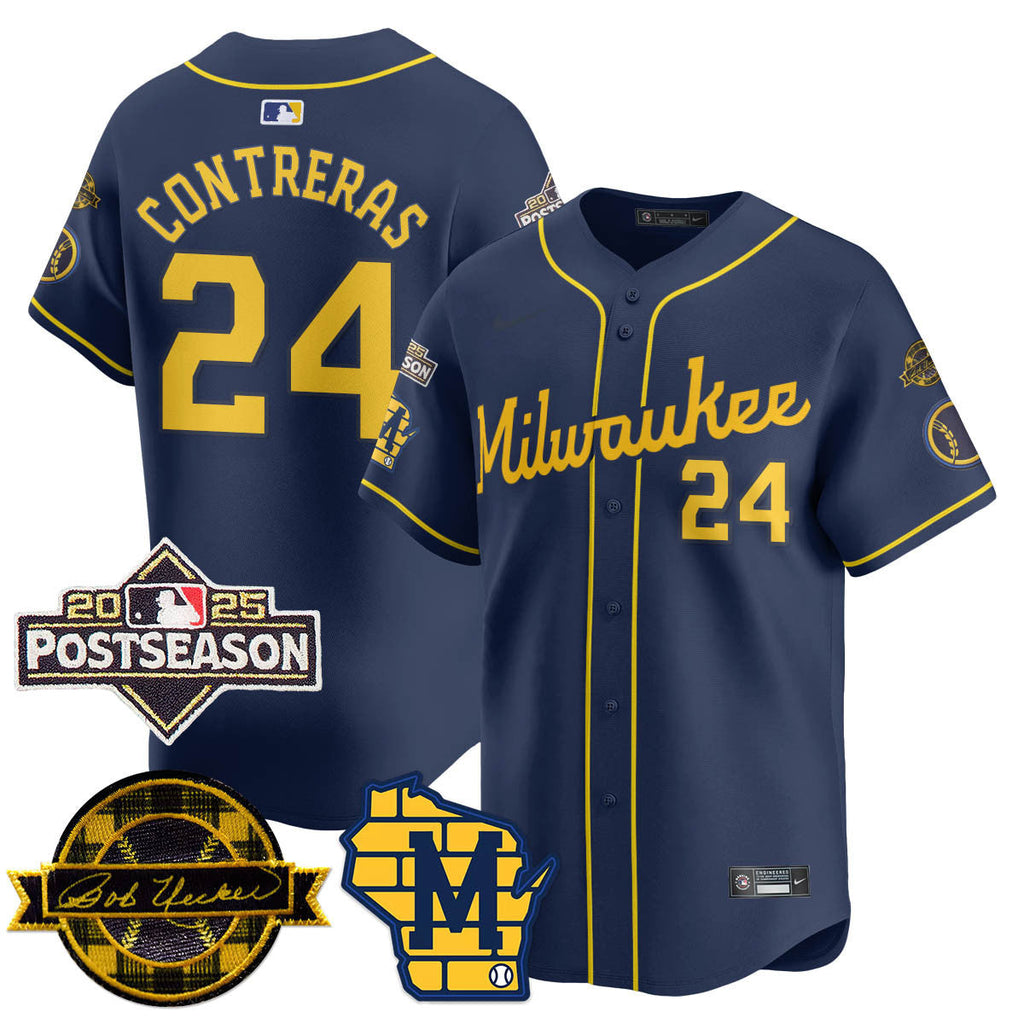 MIL 2025 Postseason Men Jersey - All Stitched