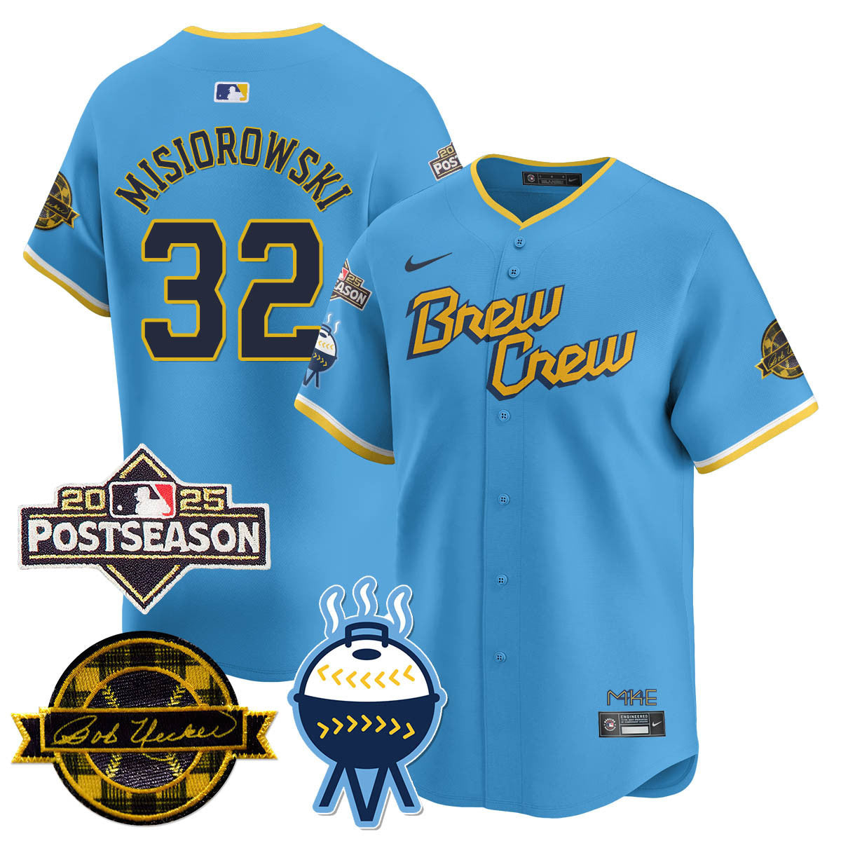 MIL 2025 Postseason Men Jersey - All Stitched