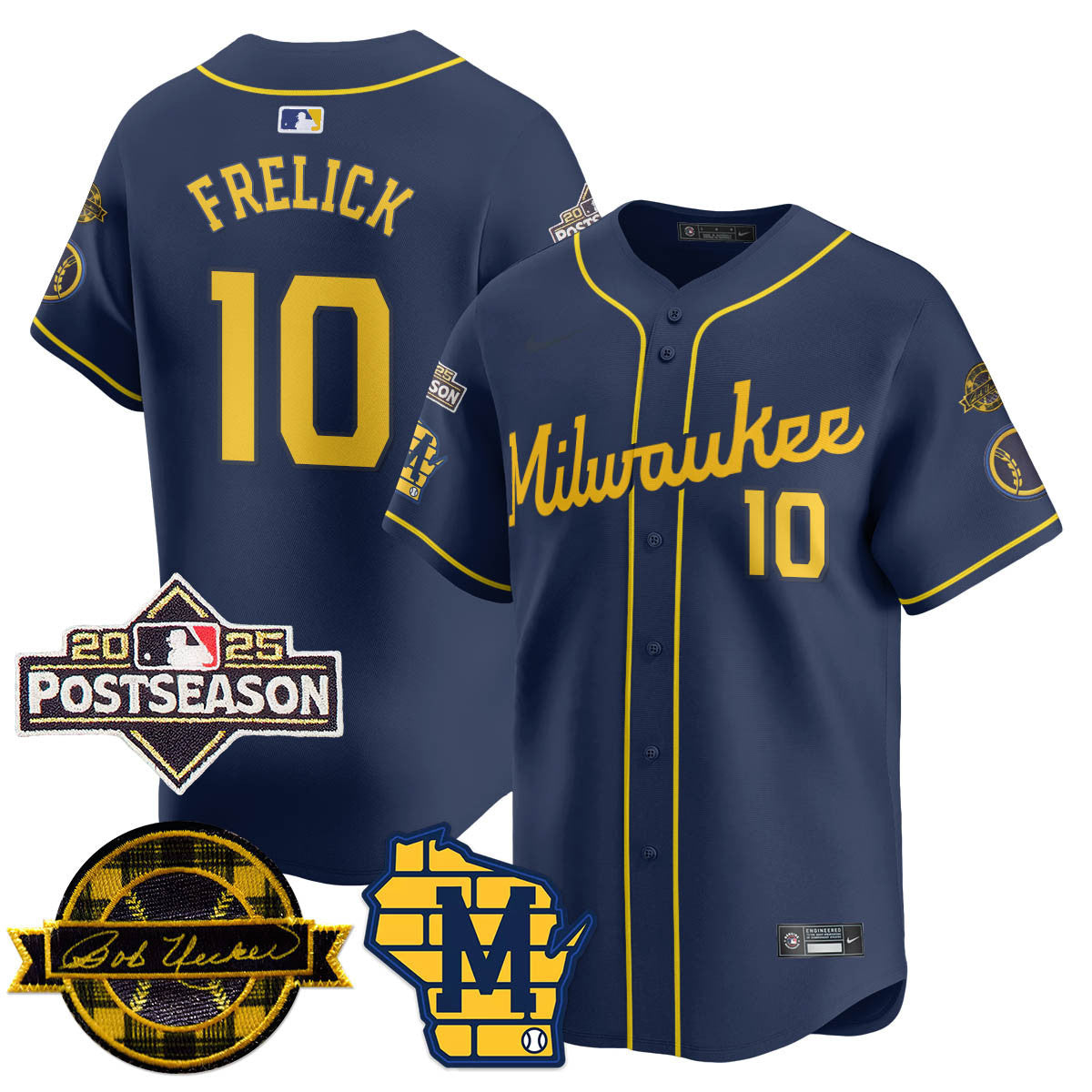 MIL 2025 Postseason Men Jersey - All Stitched