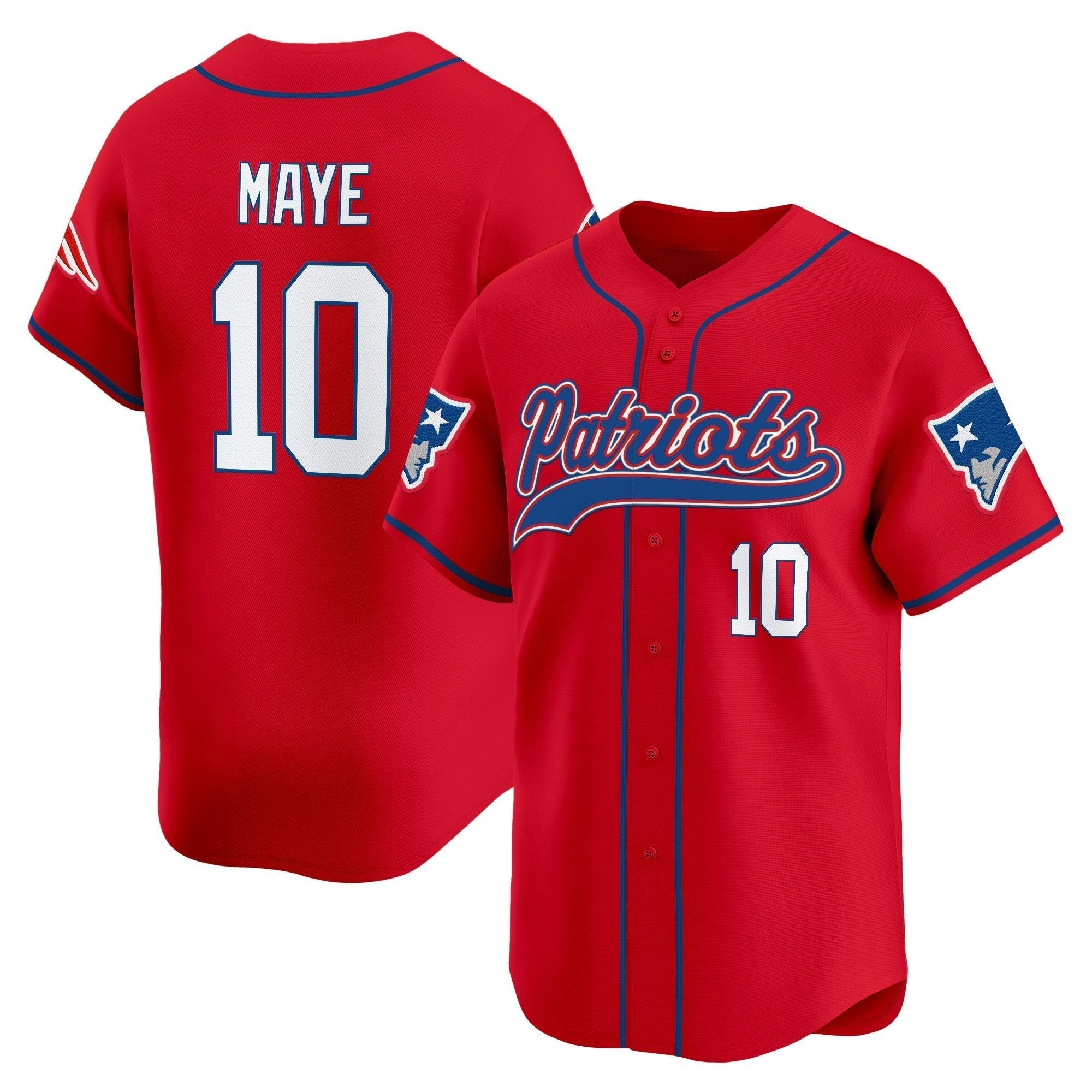 NE 2025 Vapor Baseball Jersey - All Stitched