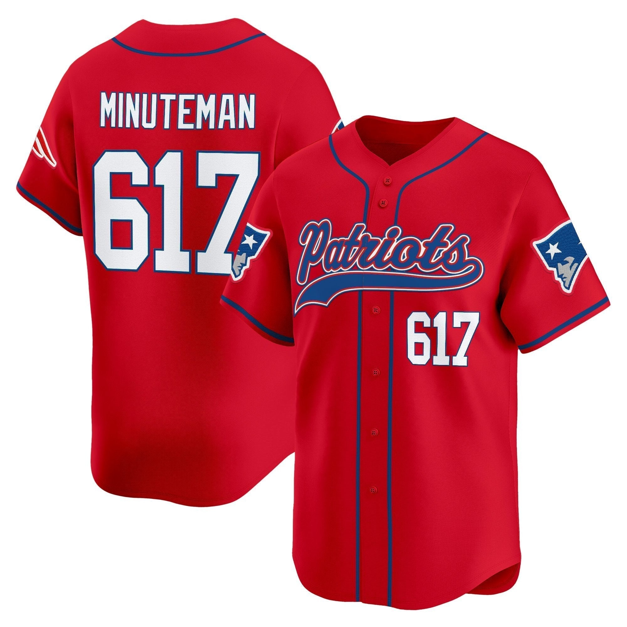 NE 2025 Vapor Baseball Jersey - All Stitched