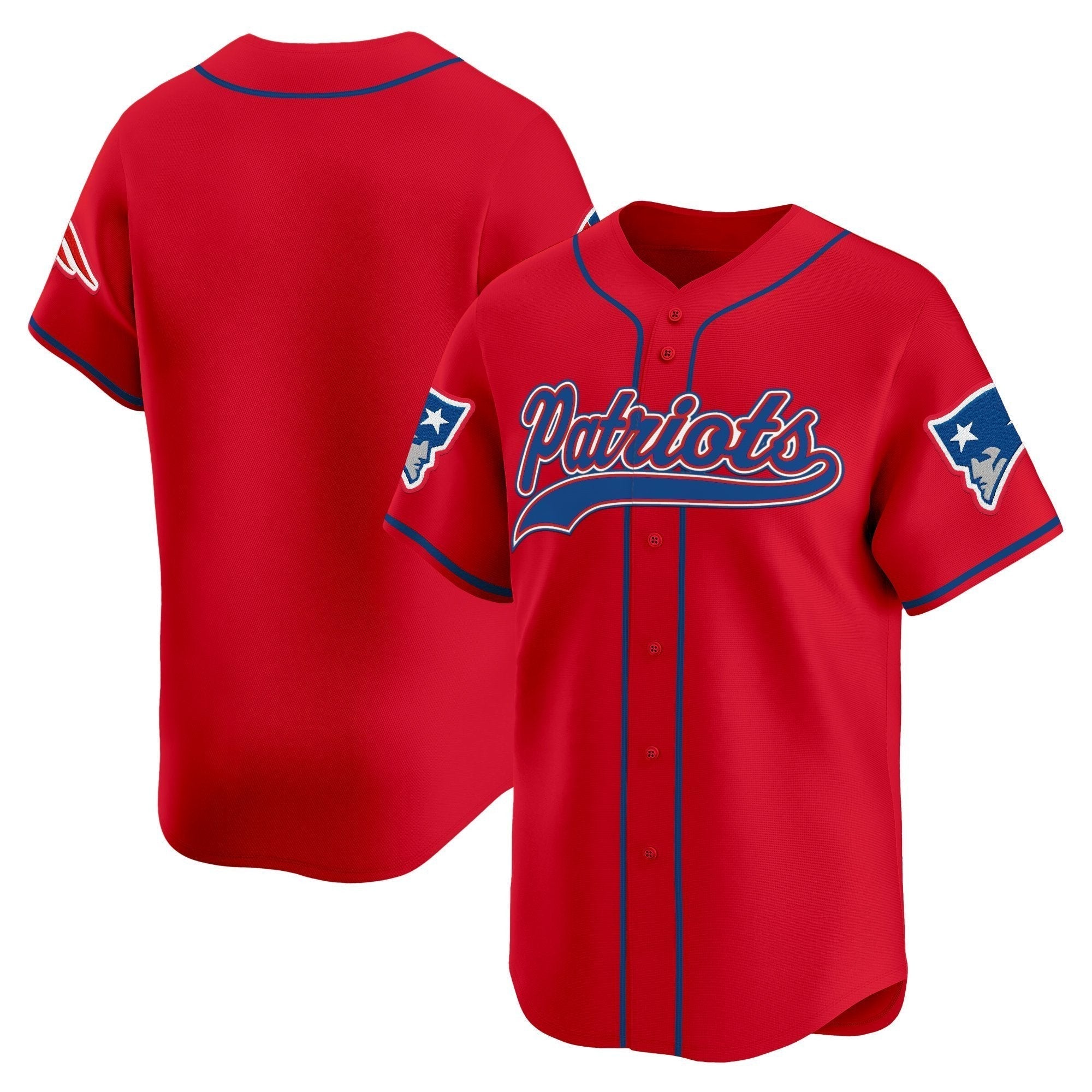 NE 2025 Vapor Baseball Jersey - All Stitched