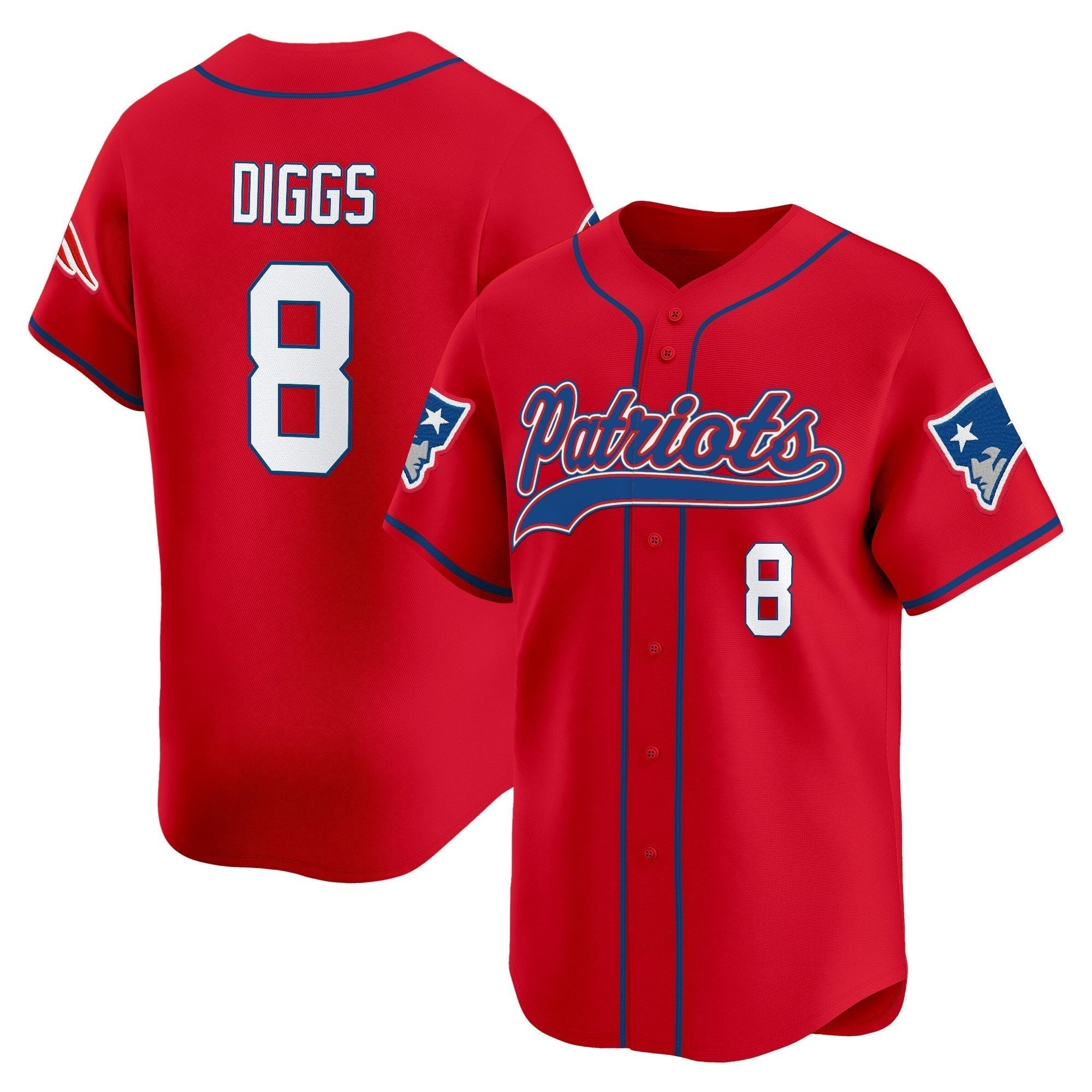 NE 2025 Vapor Baseball Jersey - All Stitched