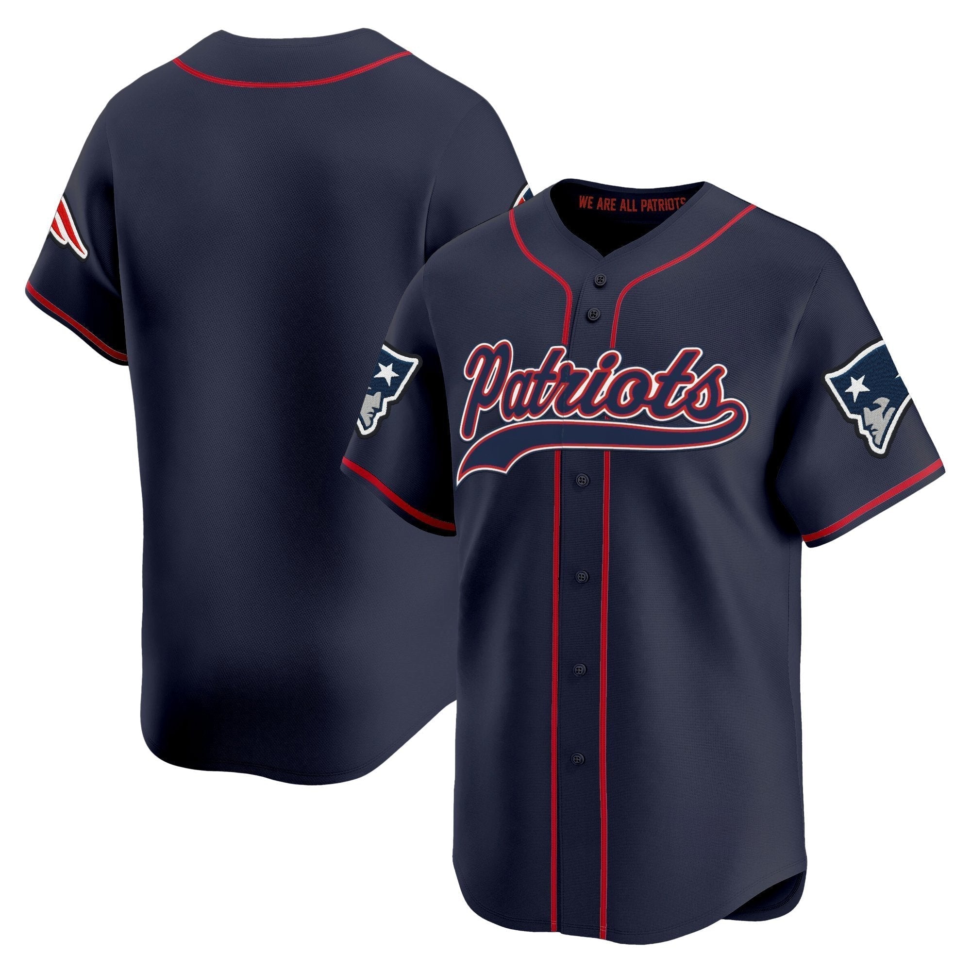 NE 2025 Vapor Baseball Jersey - All Stitched