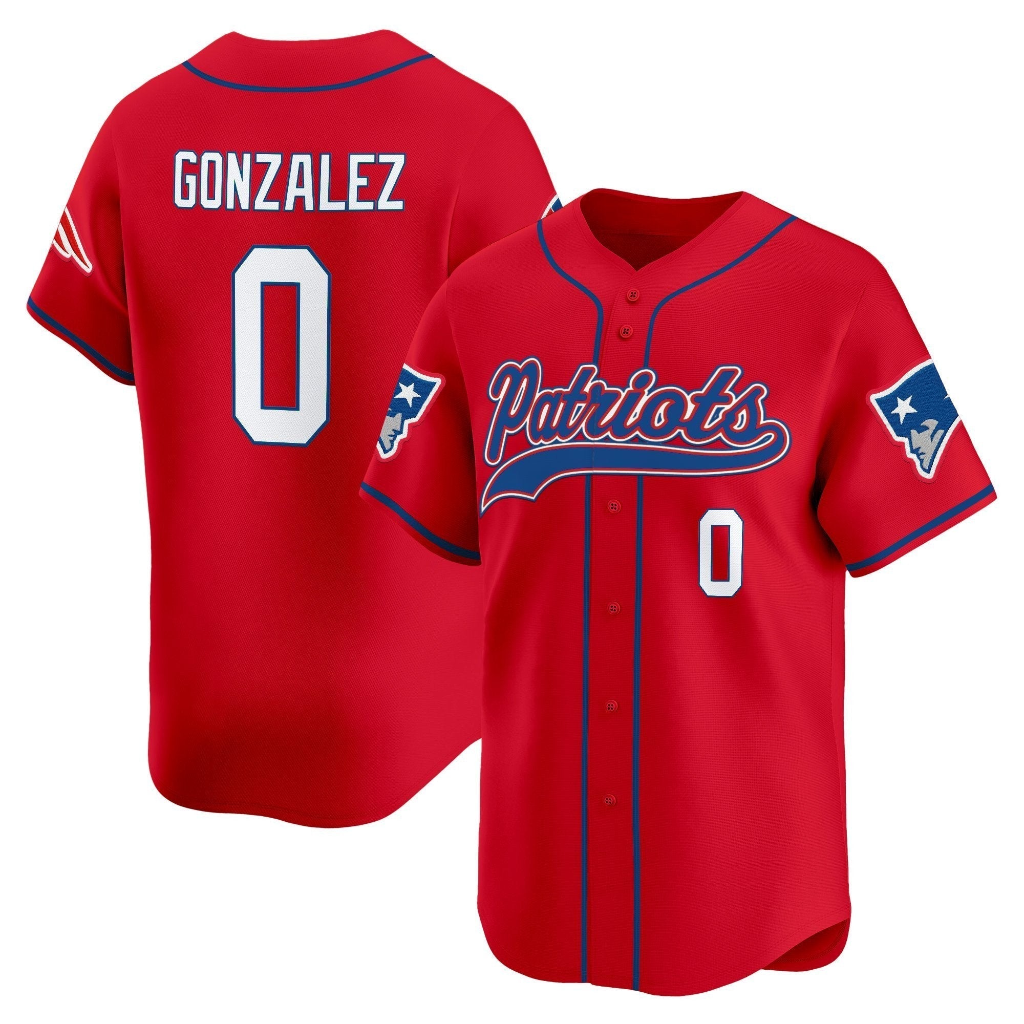 NE 2025 Vapor Baseball Jersey - All Stitched