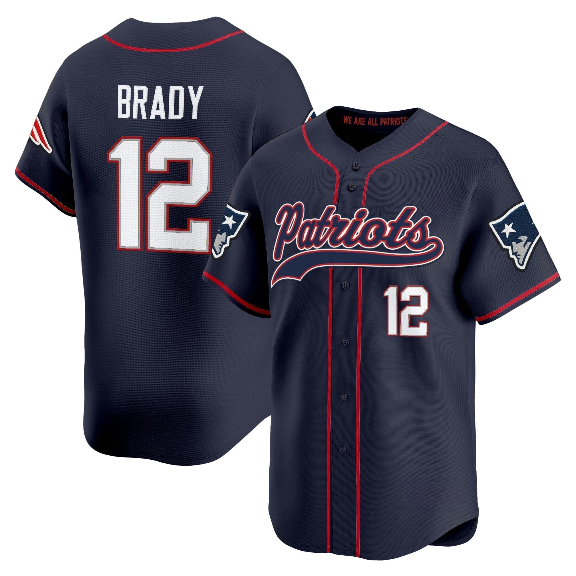 NE 2025 Vapor Baseball Jersey - All Stitched