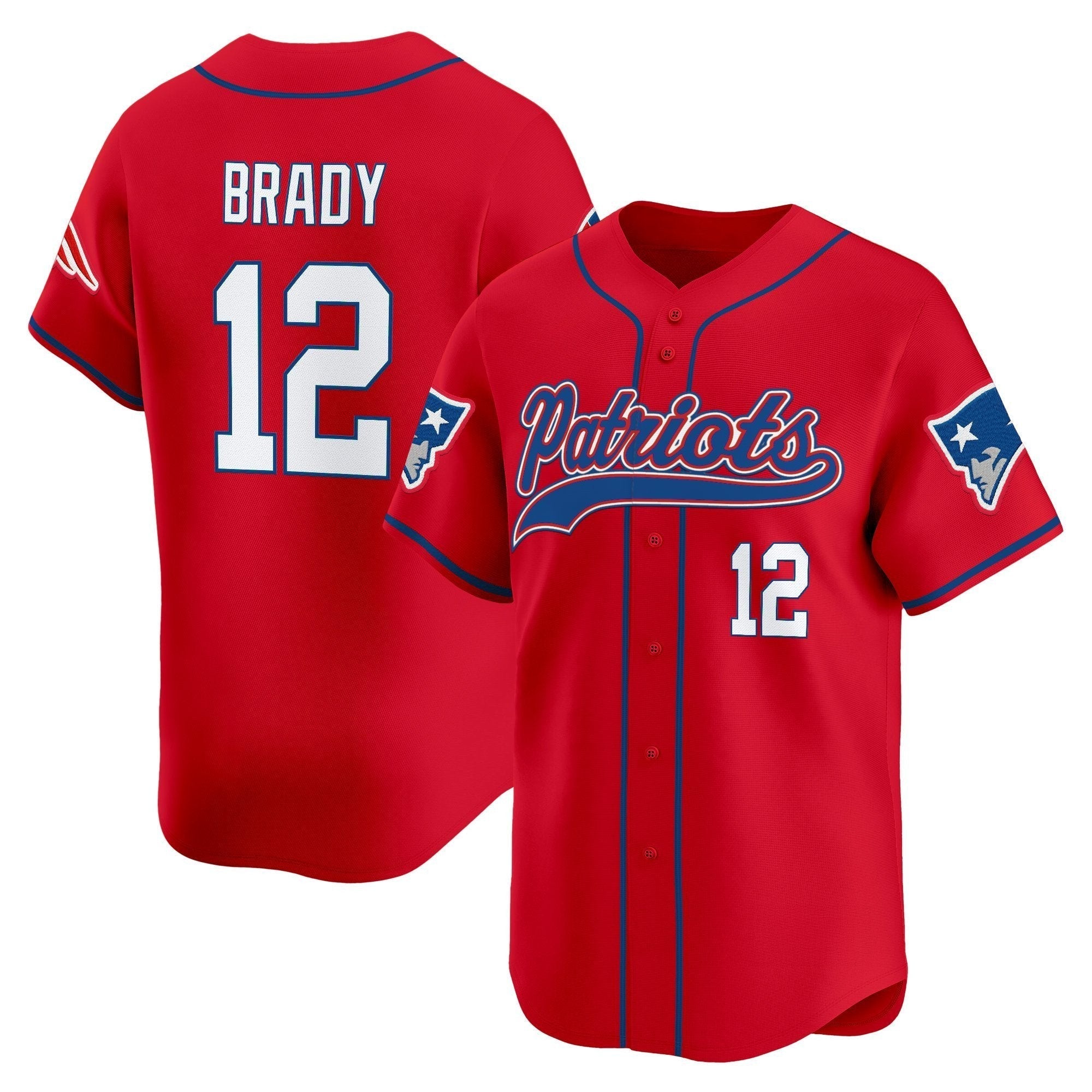 NE 2025 Vapor Baseball Jersey - All Stitched