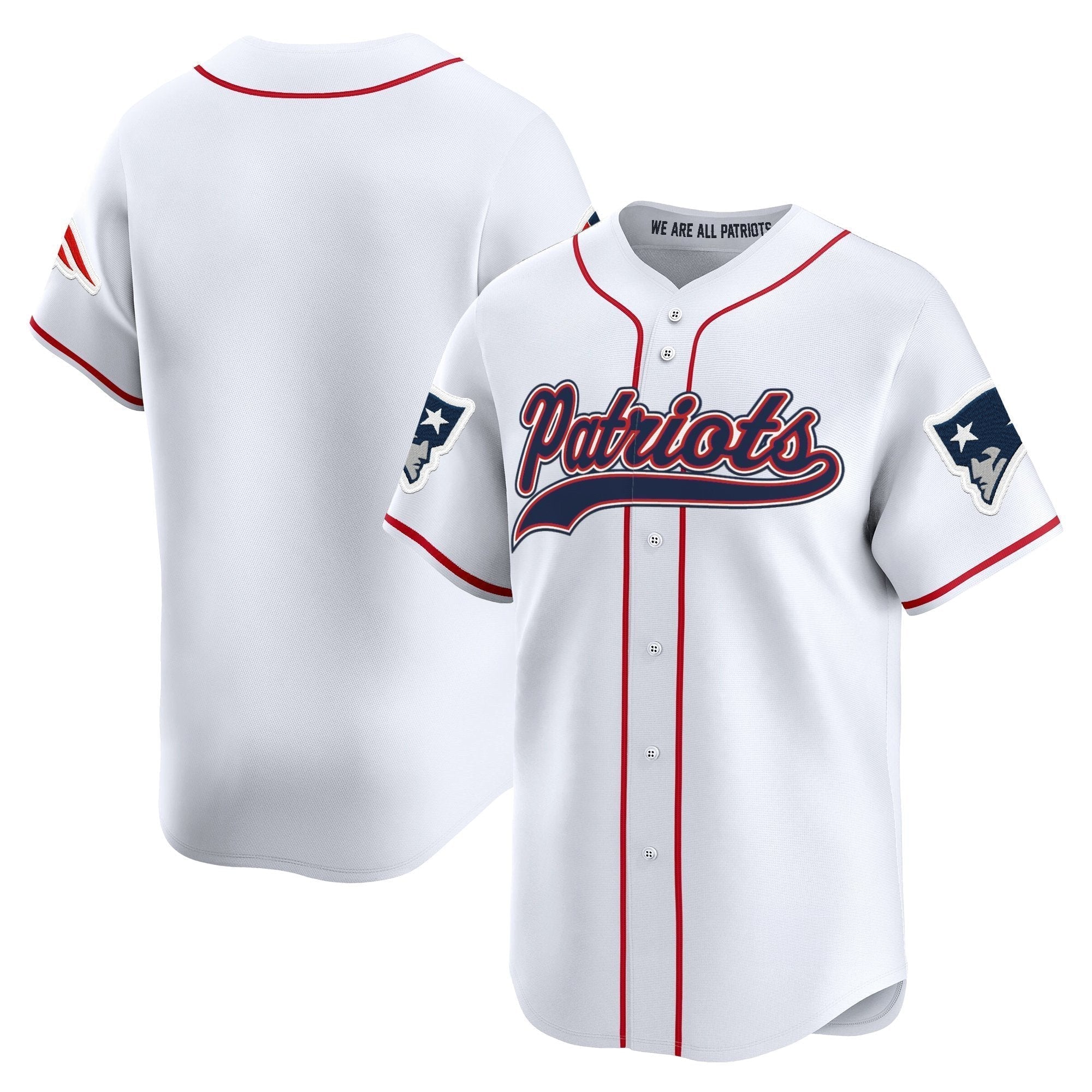 NE 2025 Vapor Baseball Jersey - All Stitched