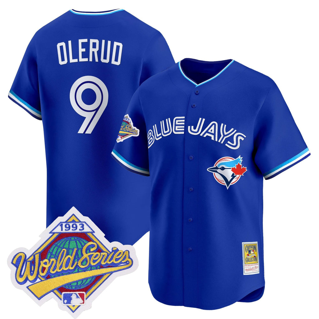 TOR 1993 World Series Vapor Premier Jersey - Throwback Edition - All Stitched