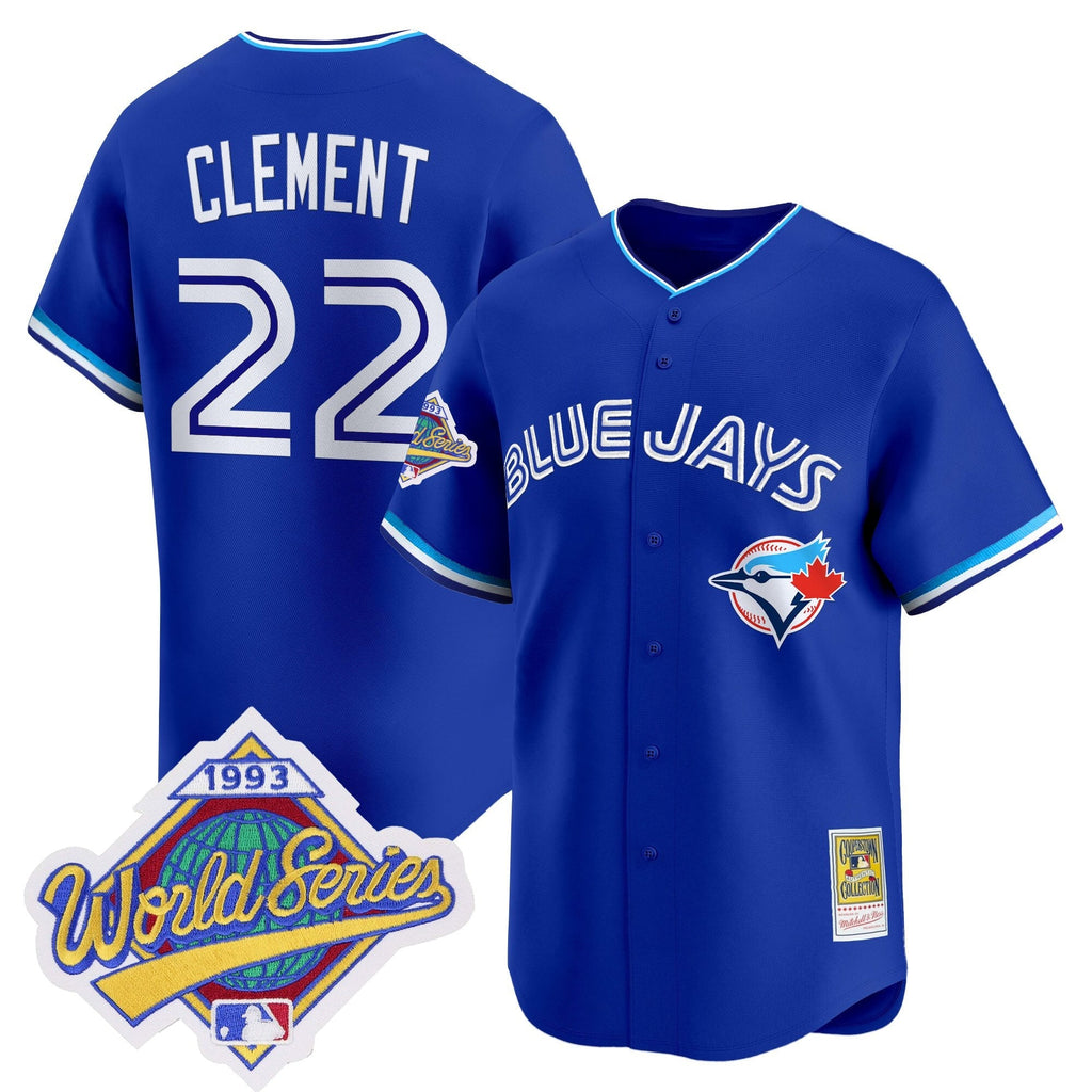 TOR 1993 World Series Vapor Premier Jersey - Throwback Edition - All Stitched