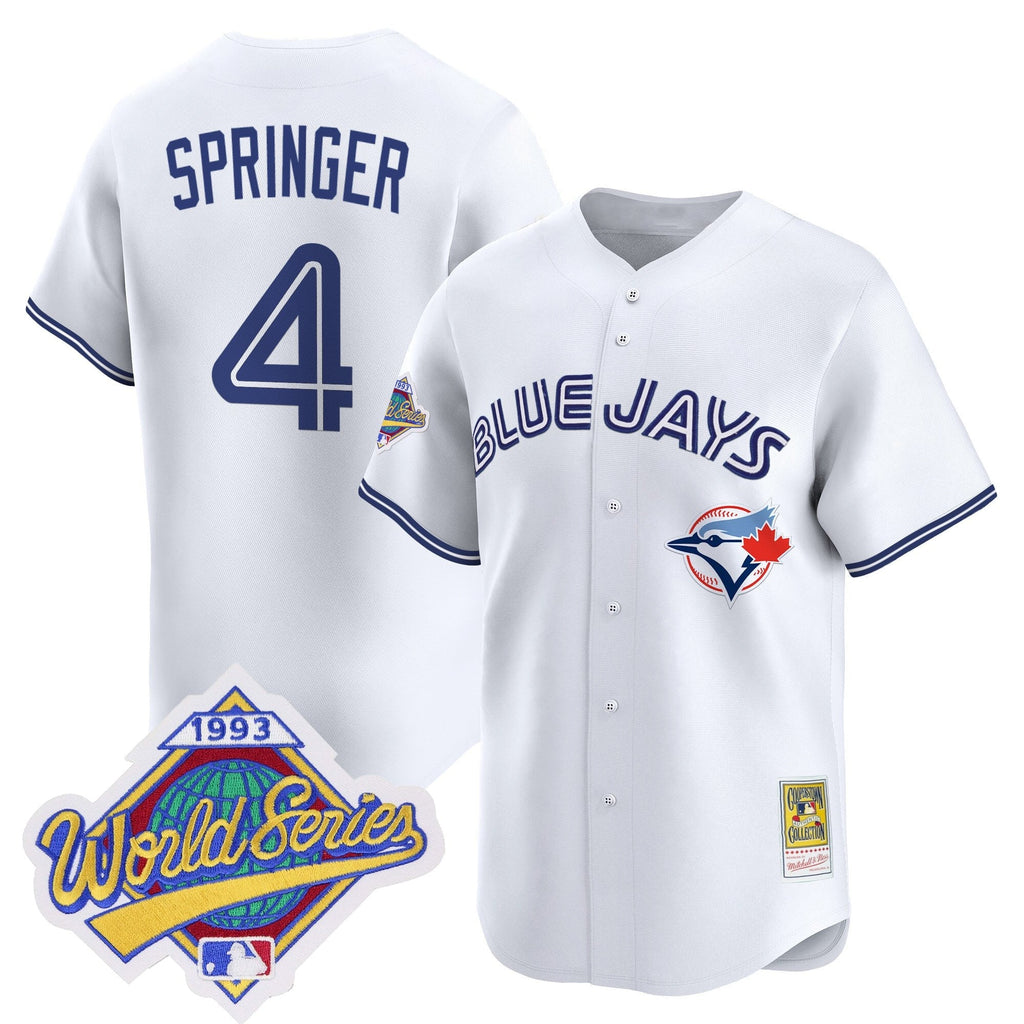 TOR 1993 World Series Vapor Premier Jersey - Throwback Edition - All Stitched