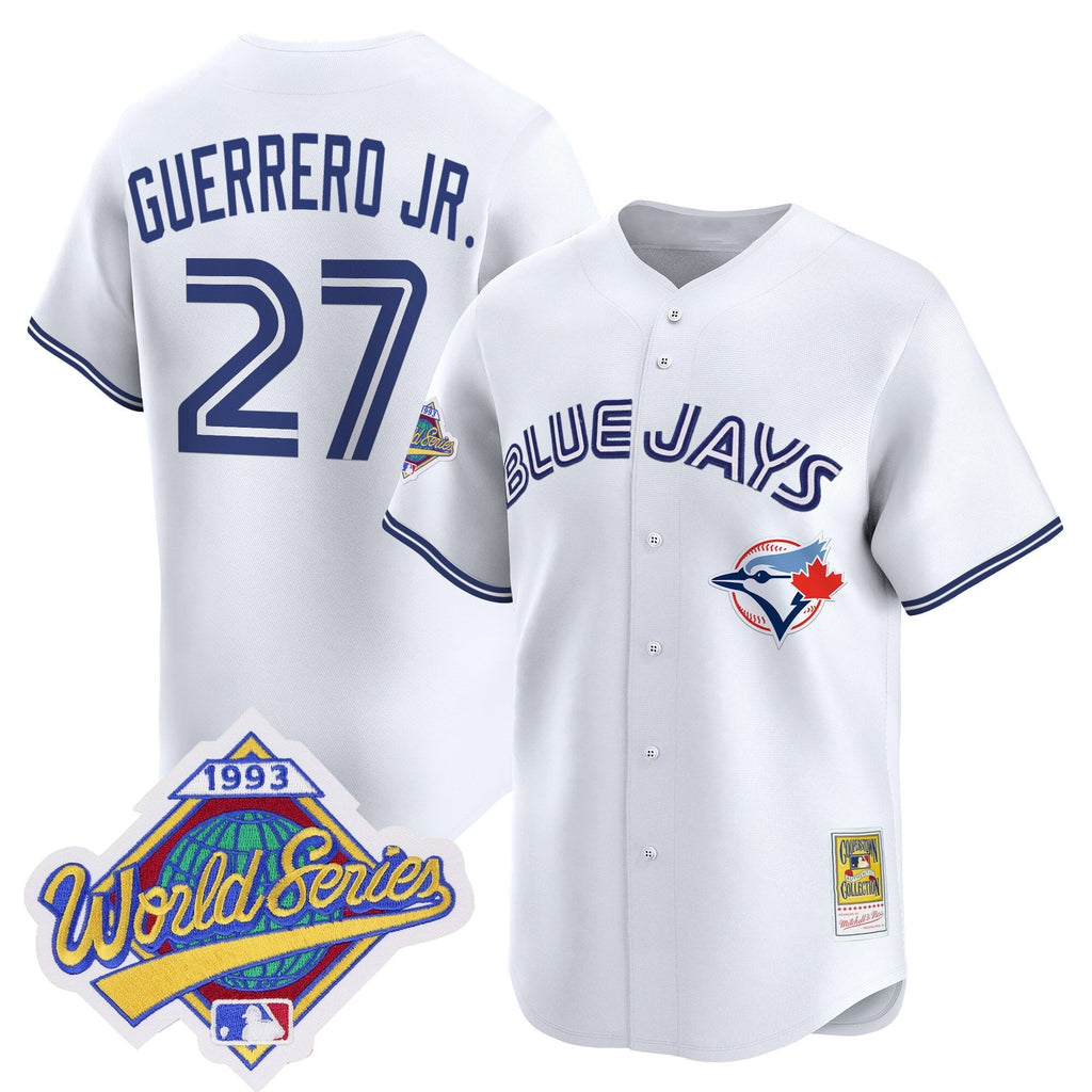 TOR 1993 World Series Vapor Premier Jersey - Throwback Edition - All Stitched