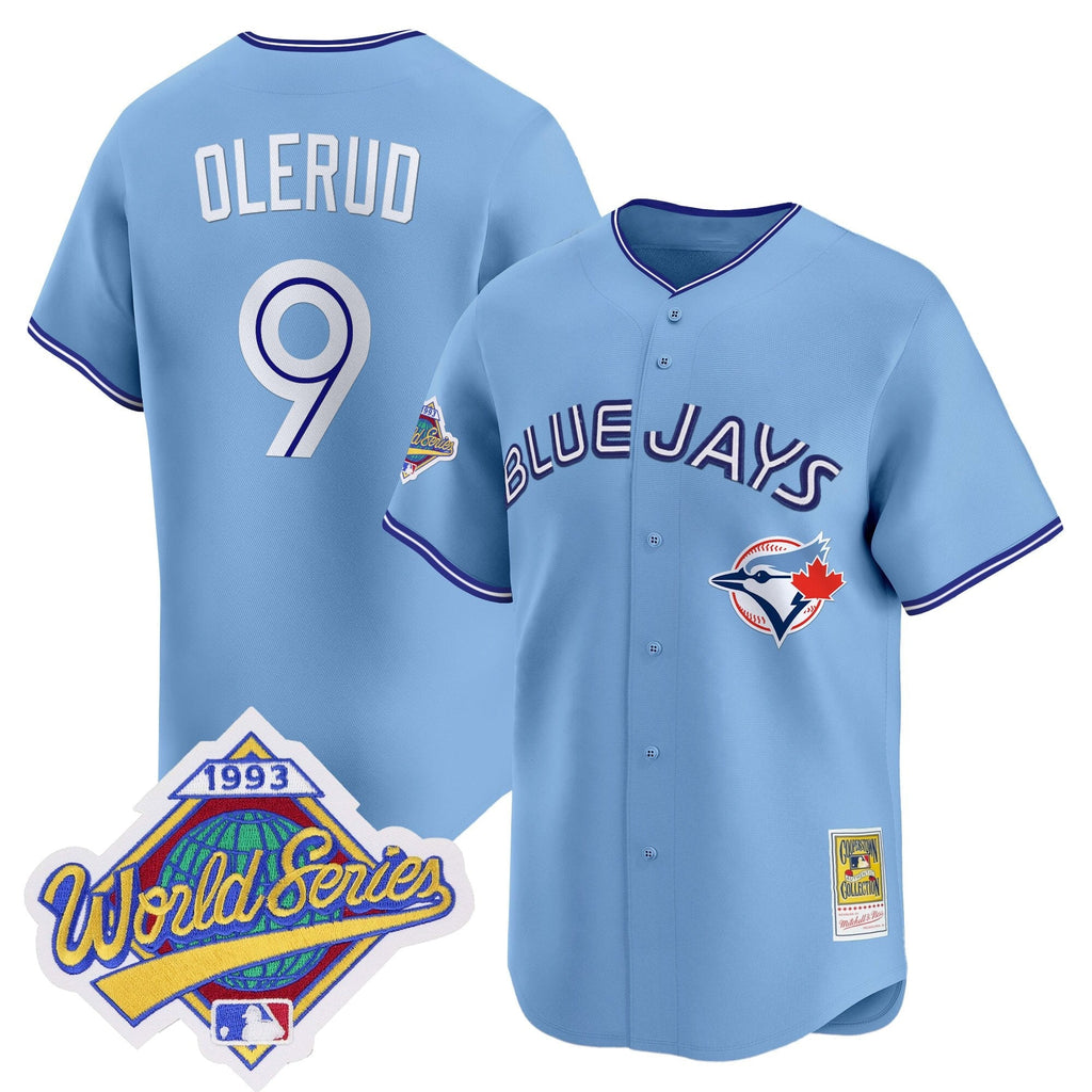 TOR 1993 World Series Vapor Premier Jersey - Throwback Edition - All Stitched