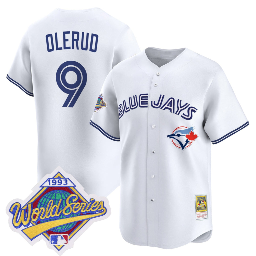 TOR 1993 World Series Vapor Premier Jersey - Throwback Edition - All Stitched