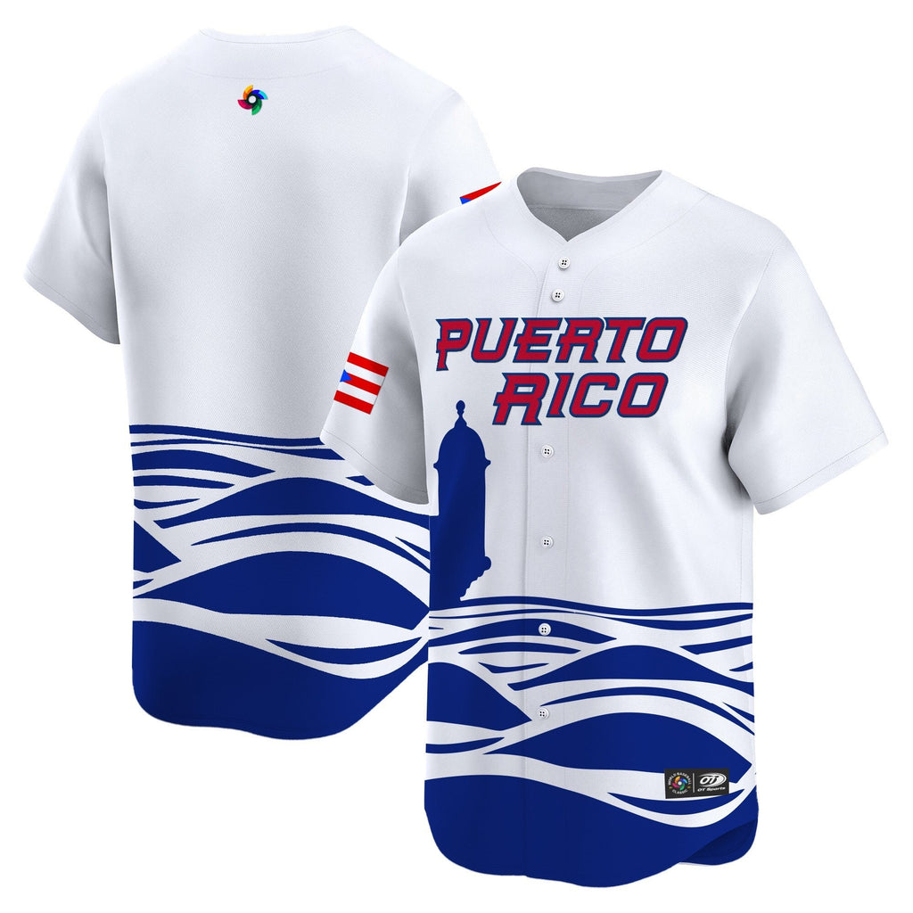 Team Puerto Rico World Baseball Classic Vapor Premier Jersey - 2026 Roster - All Stitched