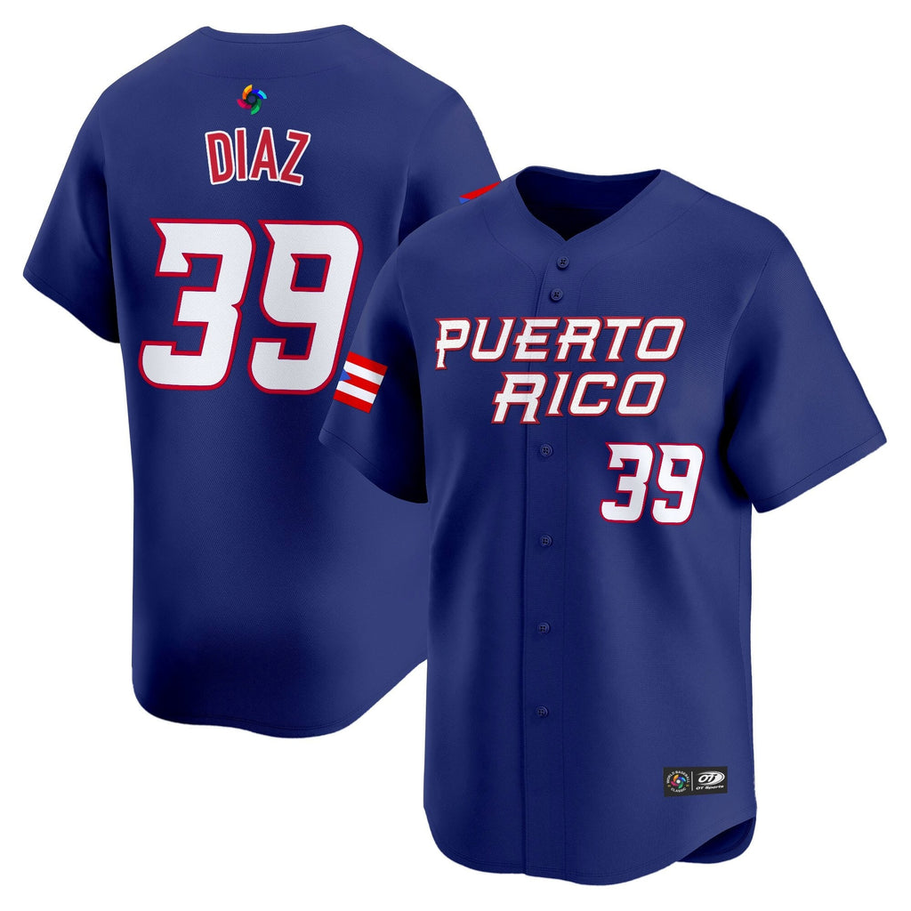 Team Puerto Rico World Baseball Classic Vapor Premier Jersey - 2026 Roster - All Stitched