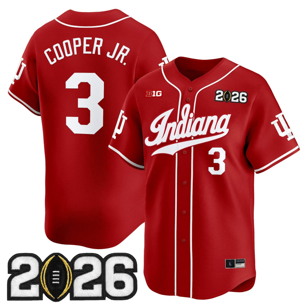 Ind 2026 CFP Final Patch Vapor Baseball Jersey - All Stitched