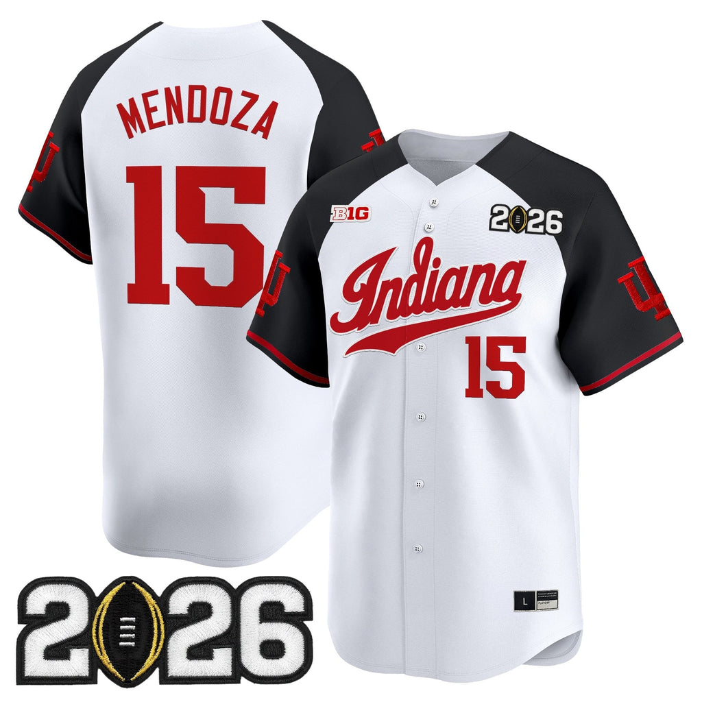 Ind 2026 CFP Final Patch Vapor Baseball Jersey - All Stitched