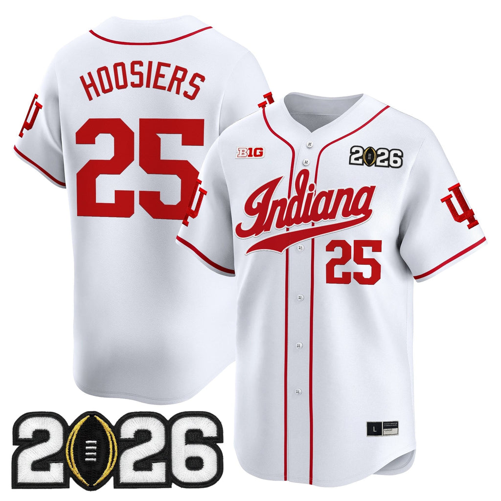 Ind 2026 CFP Final Patch Vapor Baseball Jersey - All Stitched