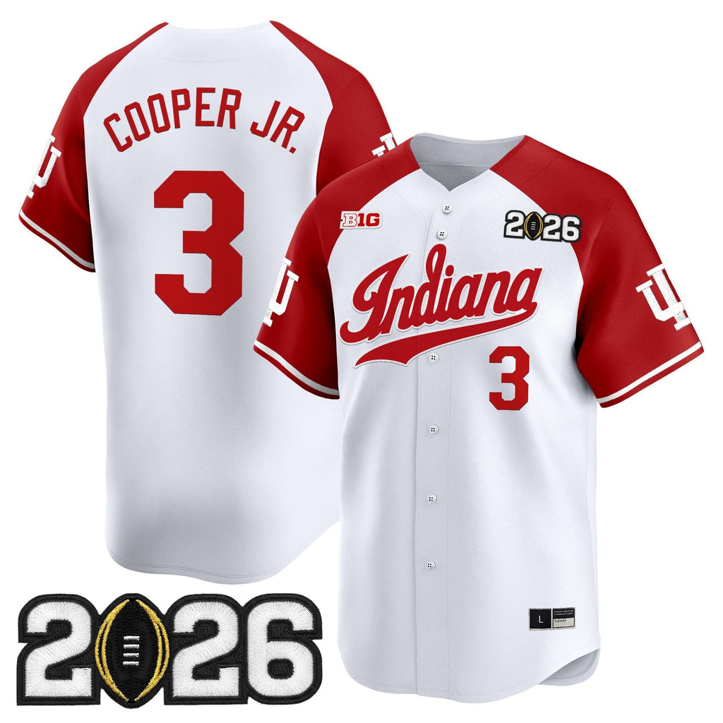 Ind 2026 CFP Final Patch Vapor Baseball Jersey - All Stitched