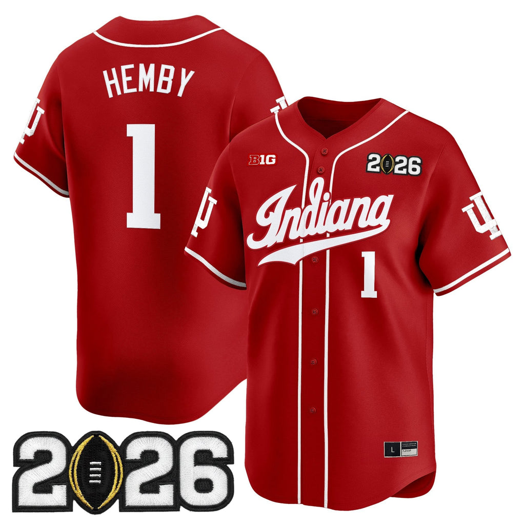 Ind 2026 CFP Final Patch Vapor Baseball Jersey - All Stitched