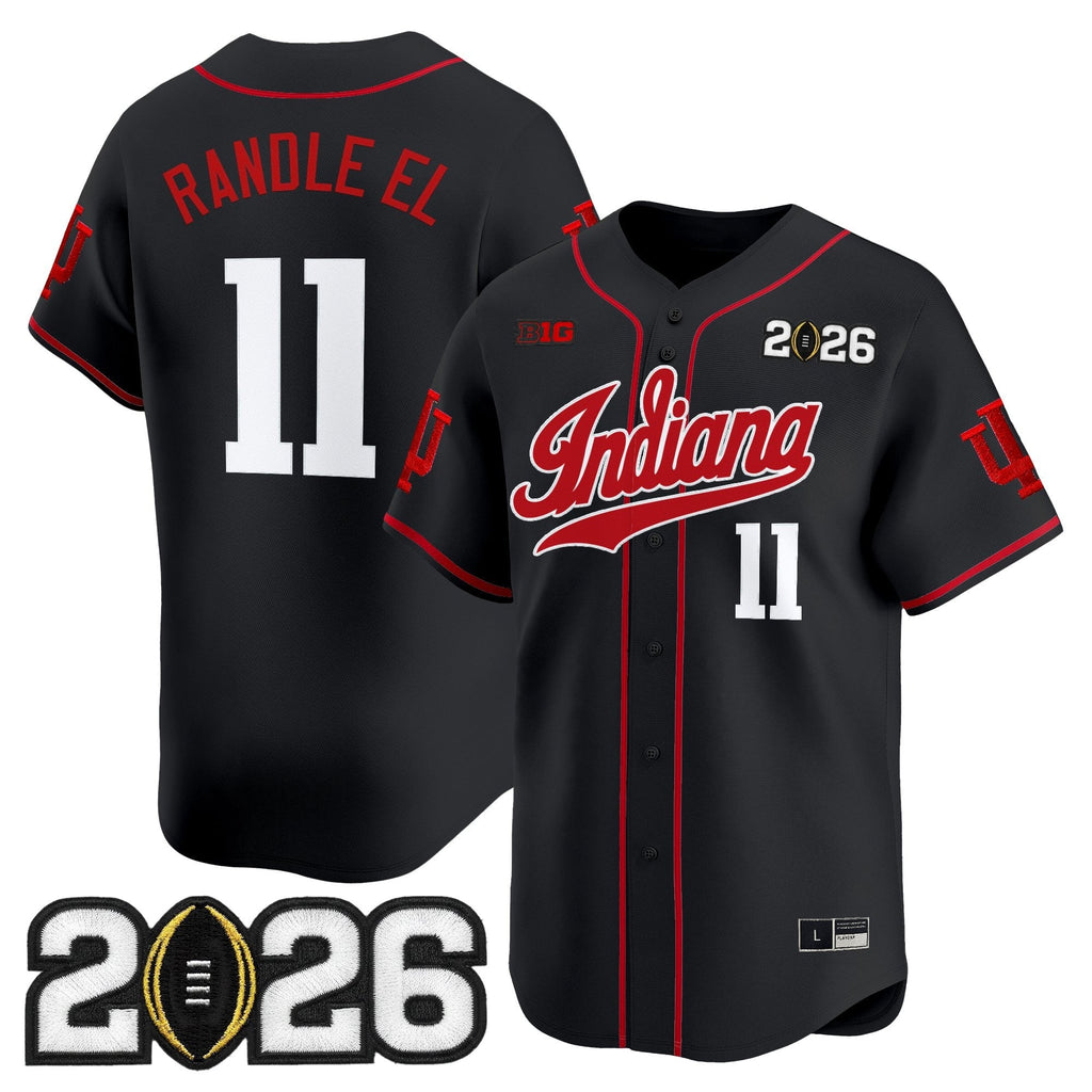 Ind 2026 CFP Final Patch Vapor Baseball Jersey - All Stitched