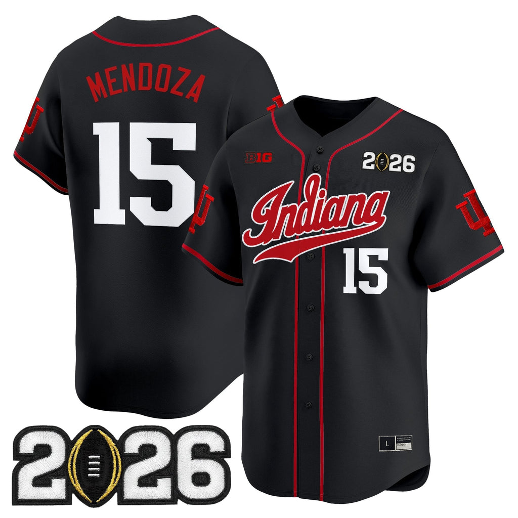 Ind 2026 CFP Final Patch Vapor Baseball Jersey - All Stitched