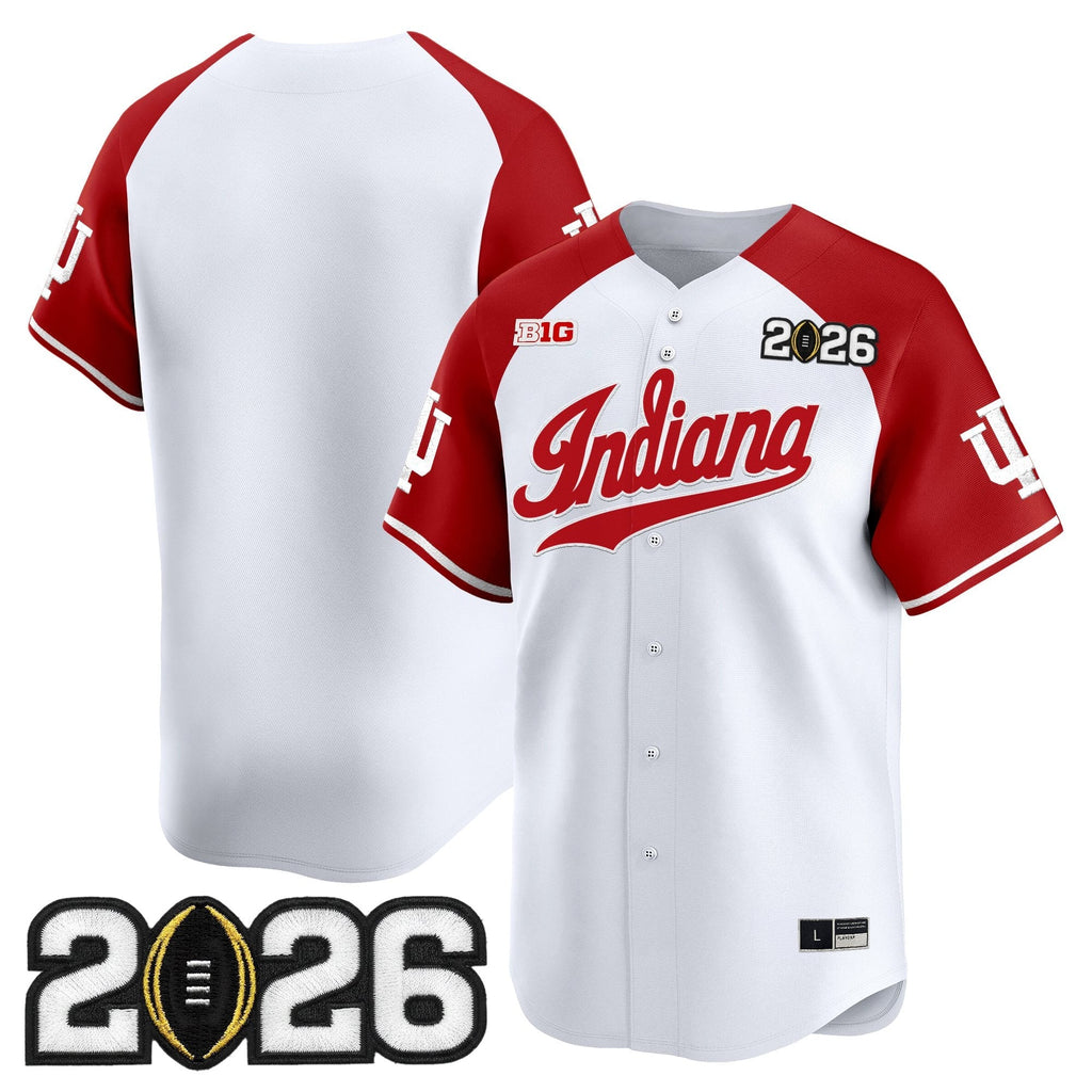 Ind 2026 CFP Final Patch Vapor Baseball Jersey - All Stitched