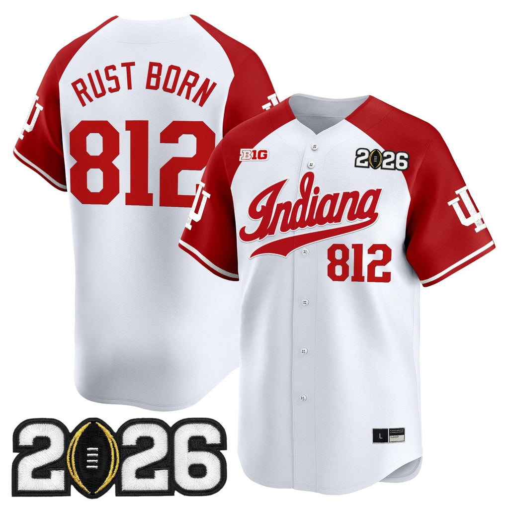 Ind 2026 CFP Final Patch Vapor Baseball Jersey - All Stitched