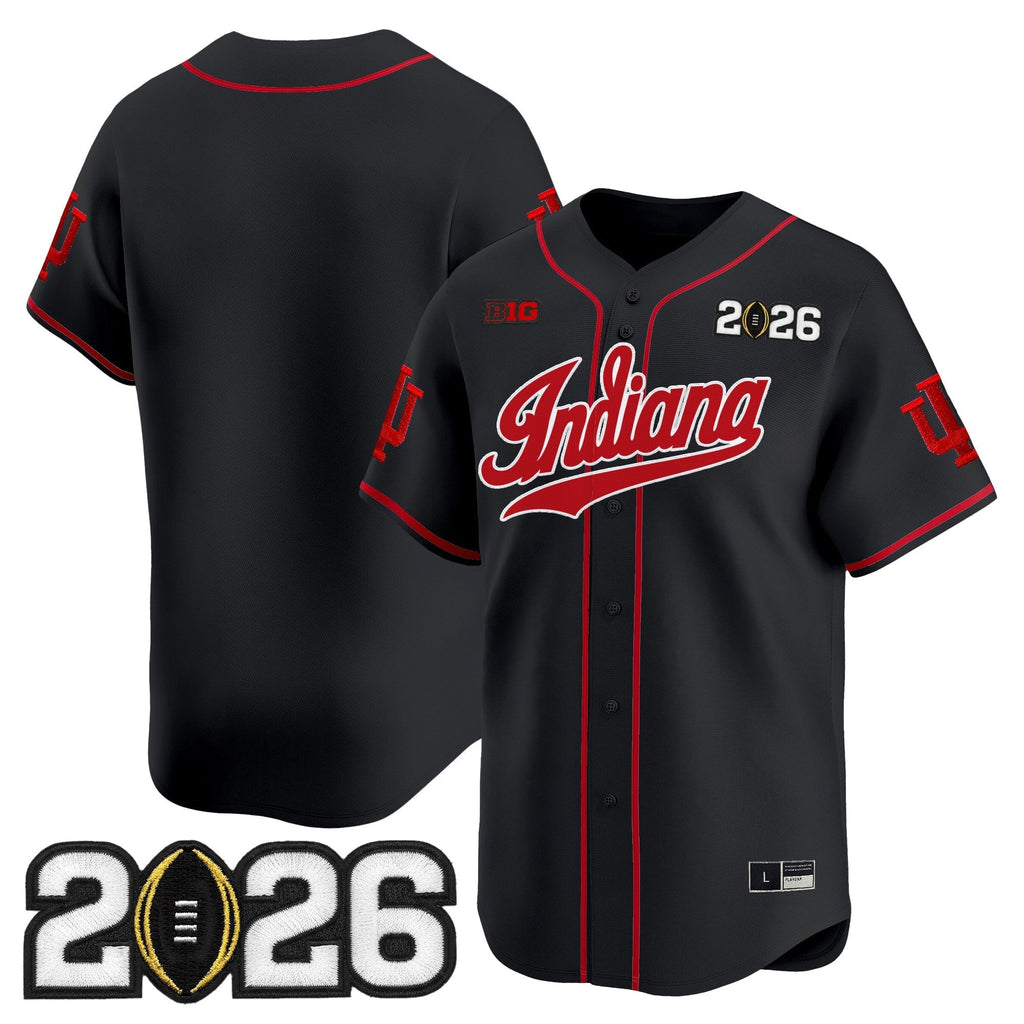 Ind 2026 CFP Final Patch Vapor Baseball Jersey - All Stitched