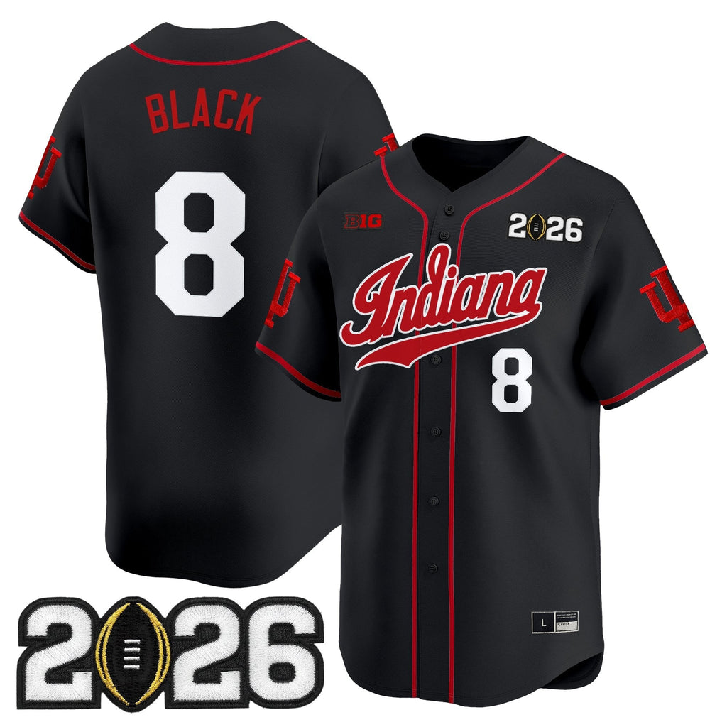 Ind 2026 CFP Final Patch Vapor Baseball Jersey - All Stitched