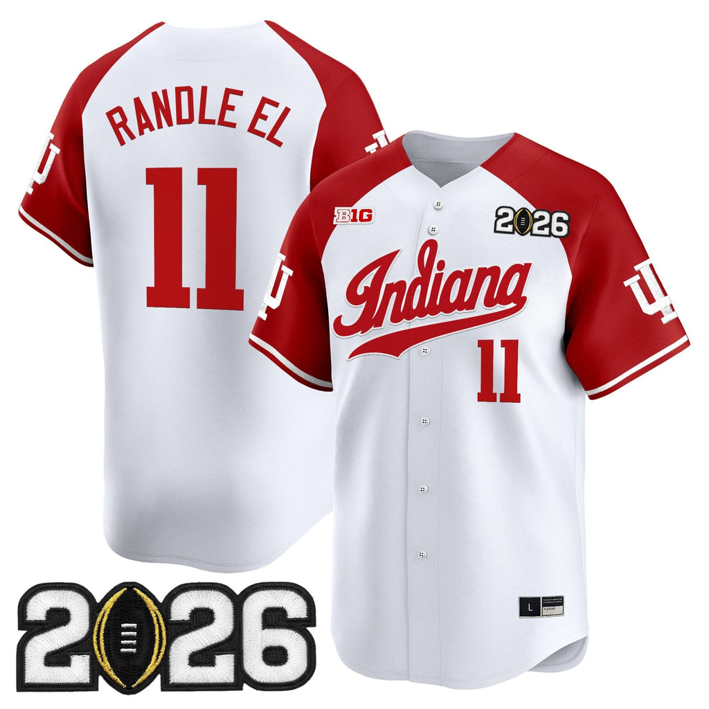 Ind 2026 CFP Final Patch Vapor Baseball Jersey - All Stitched
