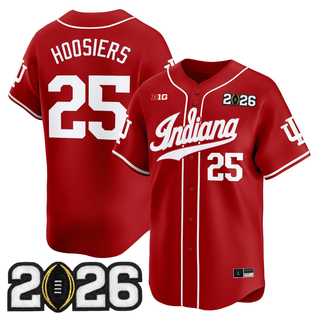 Ind 2026 CFP Final Patch Vapor Baseball Jersey - All Stitched