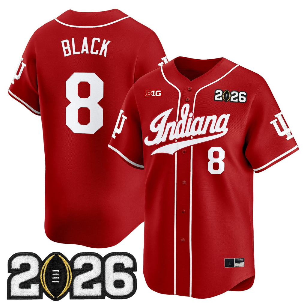 Ind 2026 CFP Final Patch Vapor Baseball Jersey - All Stitched
