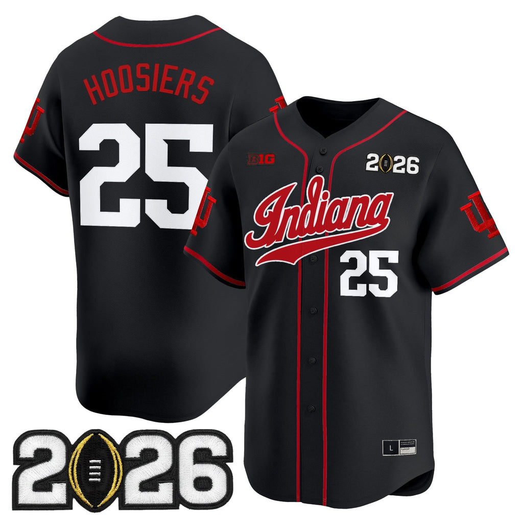 Ind 2026 CFP Final Patch Vapor Baseball Jersey - All Stitched