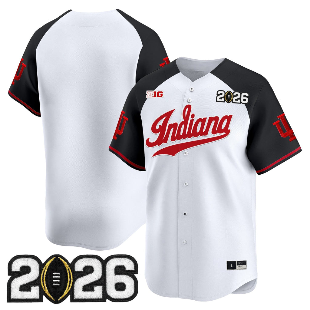 Ind 2026 CFP Final Patch Vapor Baseball Jersey - All Stitched