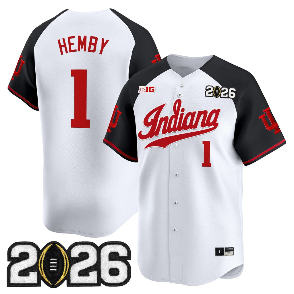 Ind 2026 CFP Final Patch Vapor Baseball Jersey - All Stitched