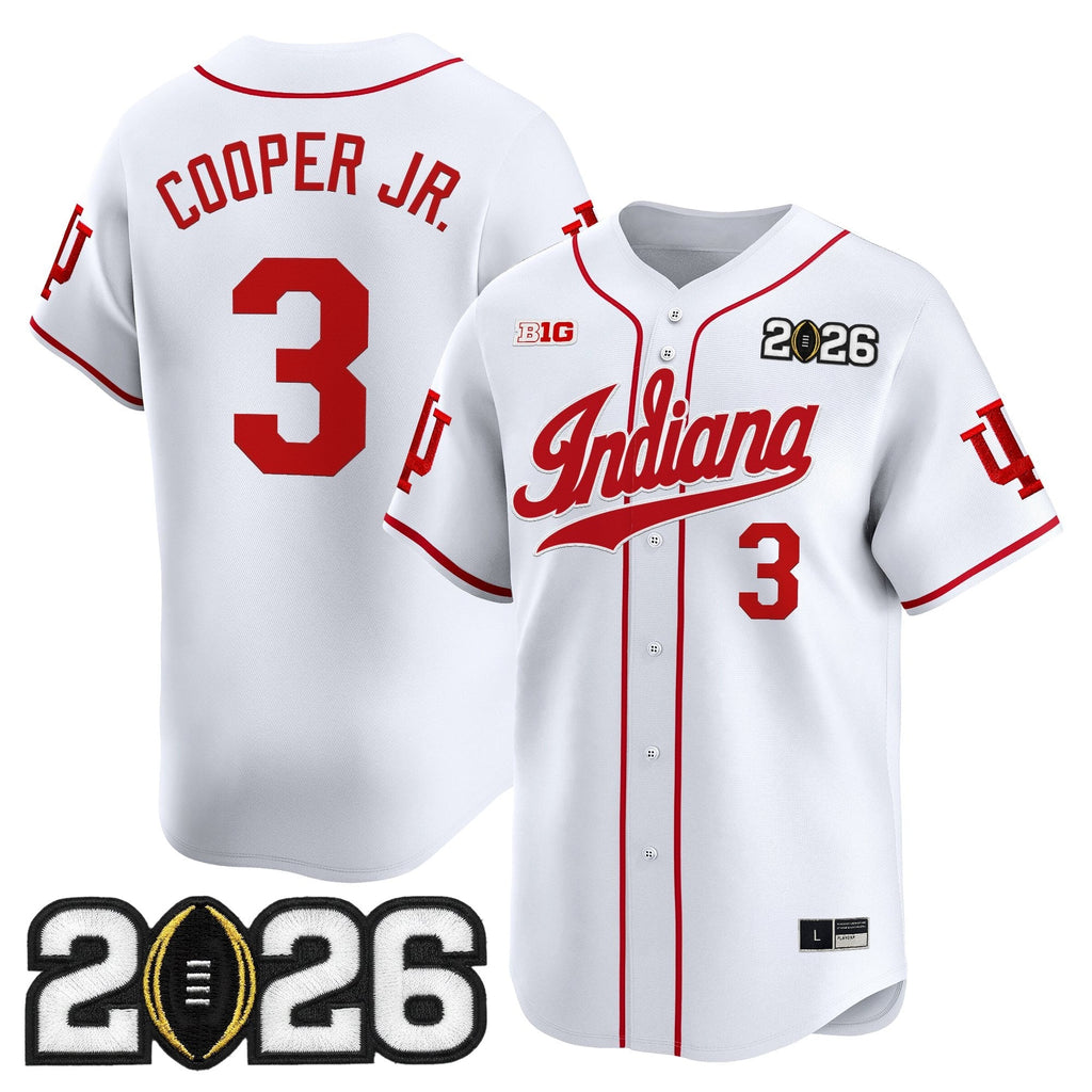 Ind 2026 CFP Final Patch Vapor Baseball Jersey - All Stitched