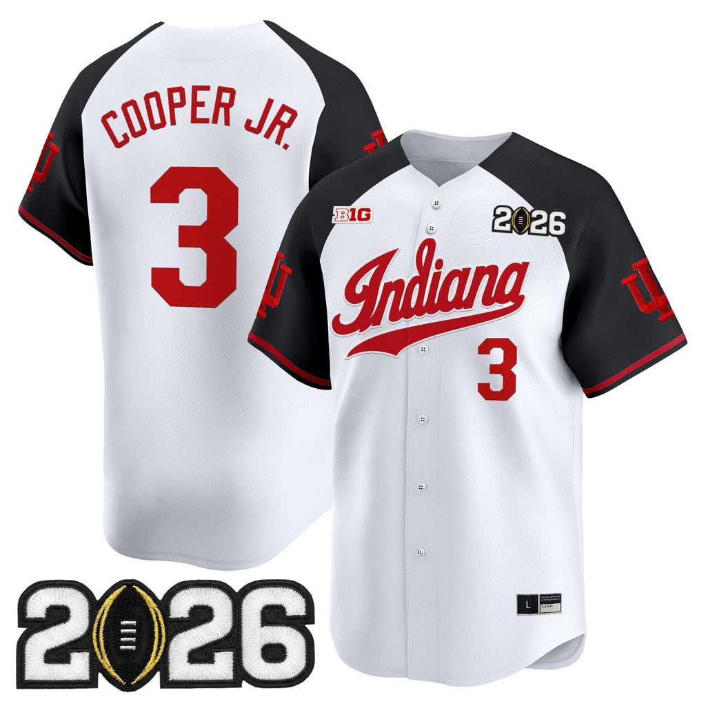 Ind 2026 CFP Final Patch Vapor Baseball Jersey - All Stitched
