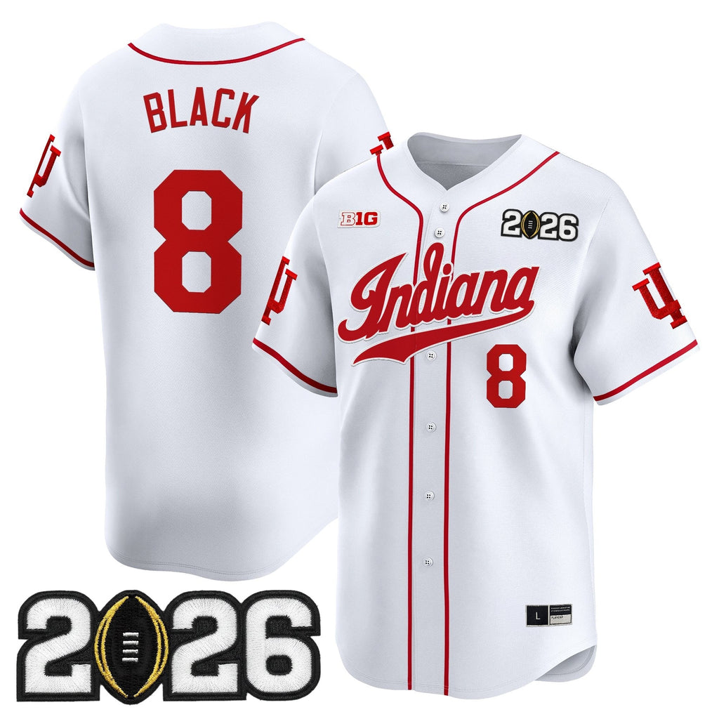 Ind 2026 CFP Final Patch Vapor Baseball Jersey - All Stitched