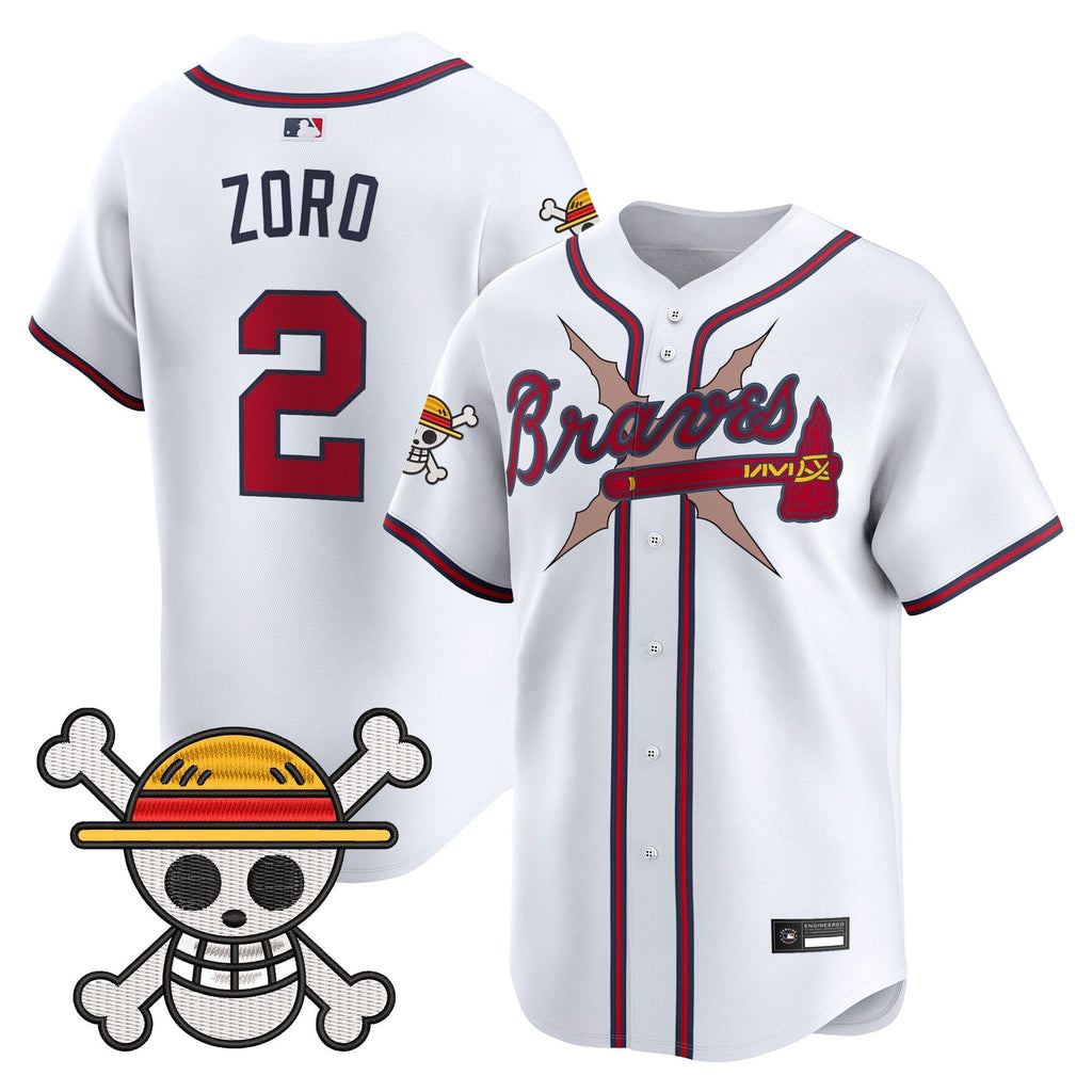 Atlanta Braves x  OP Vapor Premier Limited Jersey - Stitched